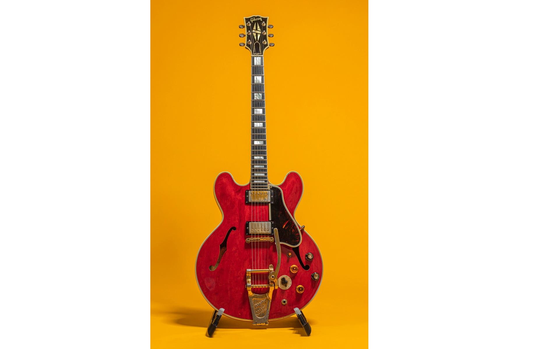 Noel Gallagher's smashed-up guitar: $405,000 (£327k)