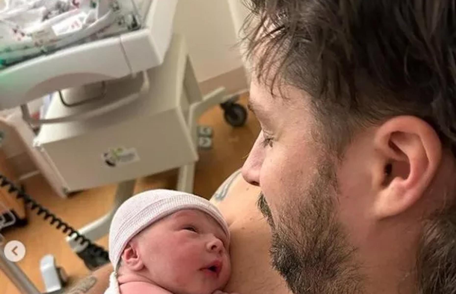 Liam Stewart: new dad