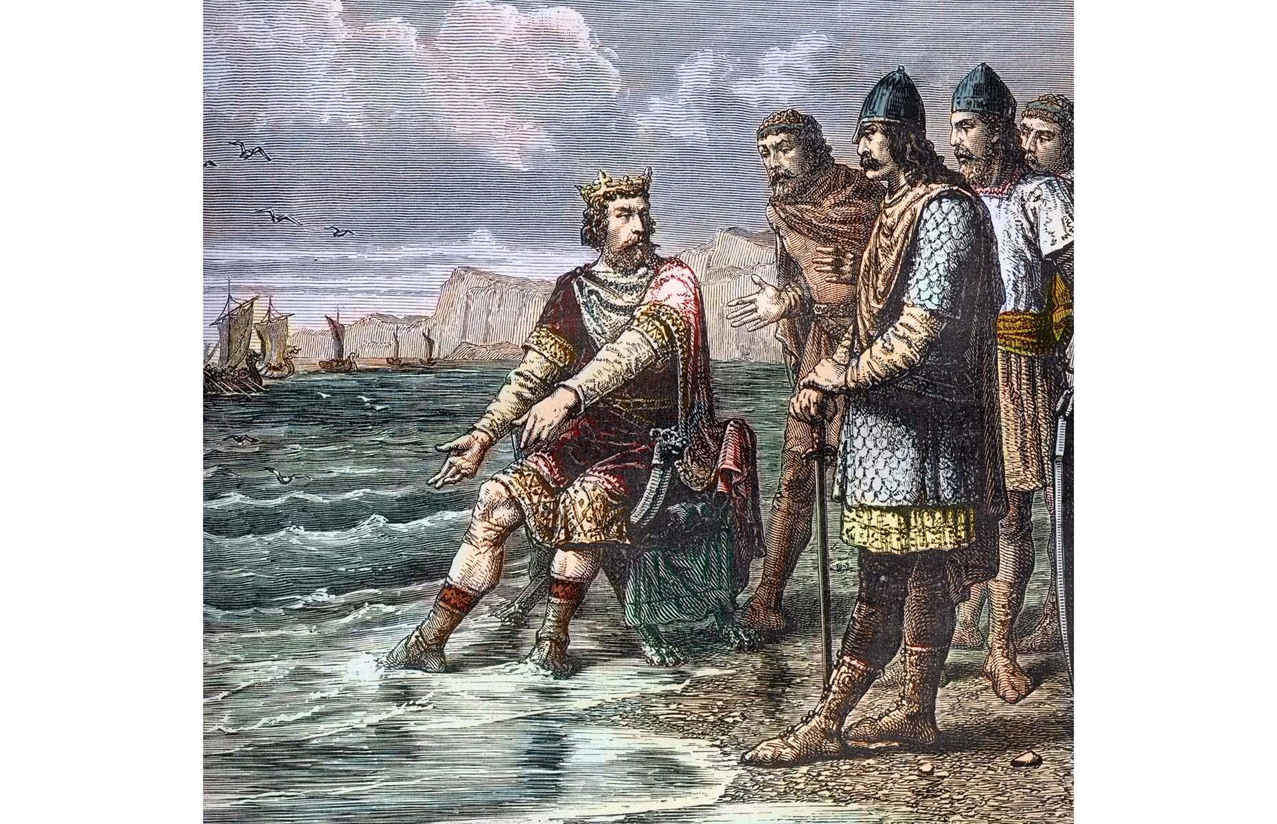 King Canute tried to turn back the tide