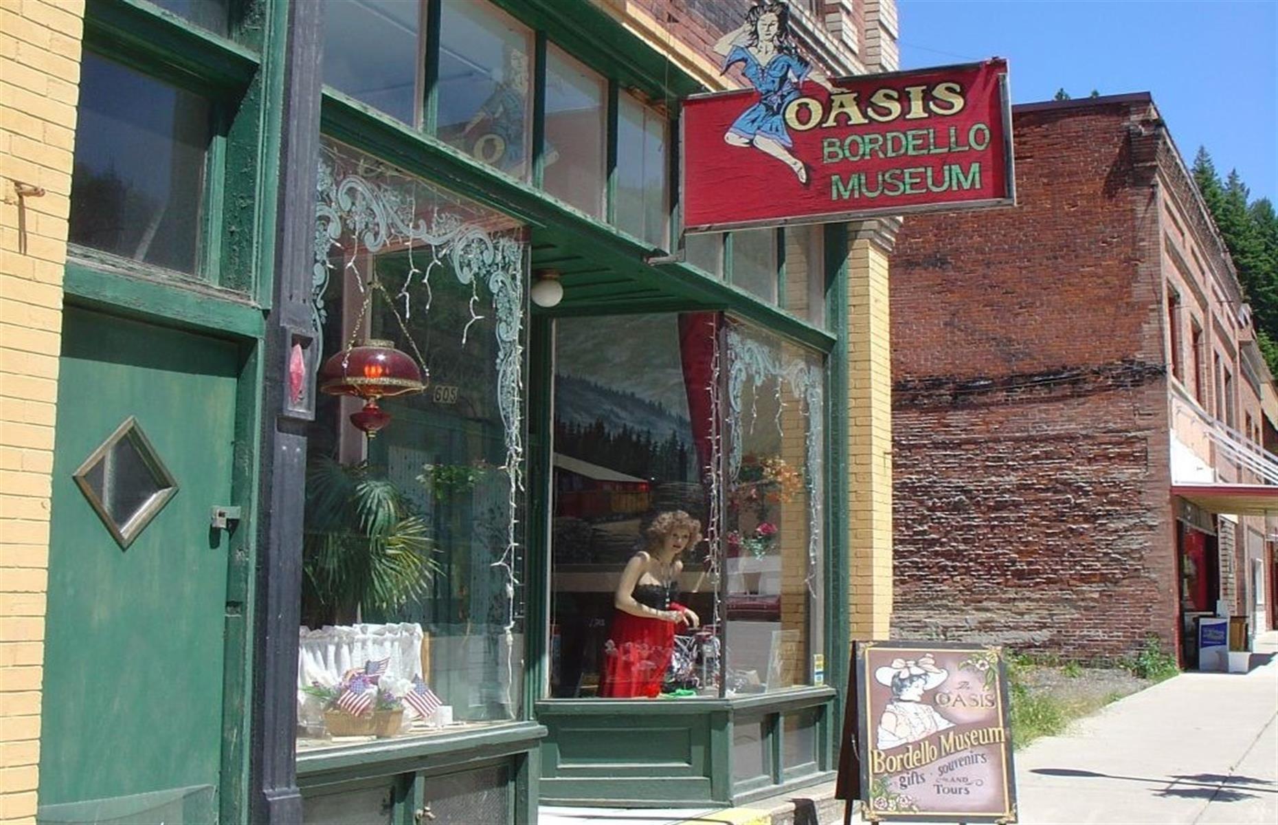 Oasis Bordello Museum, Wallace, Idaho