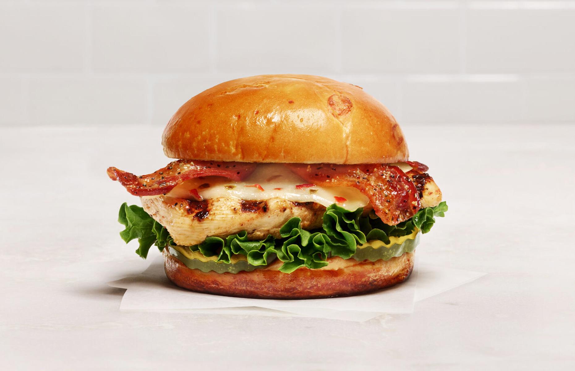 30. Maple Pepper Bacon Sandwich, Chick-fil-A, USA