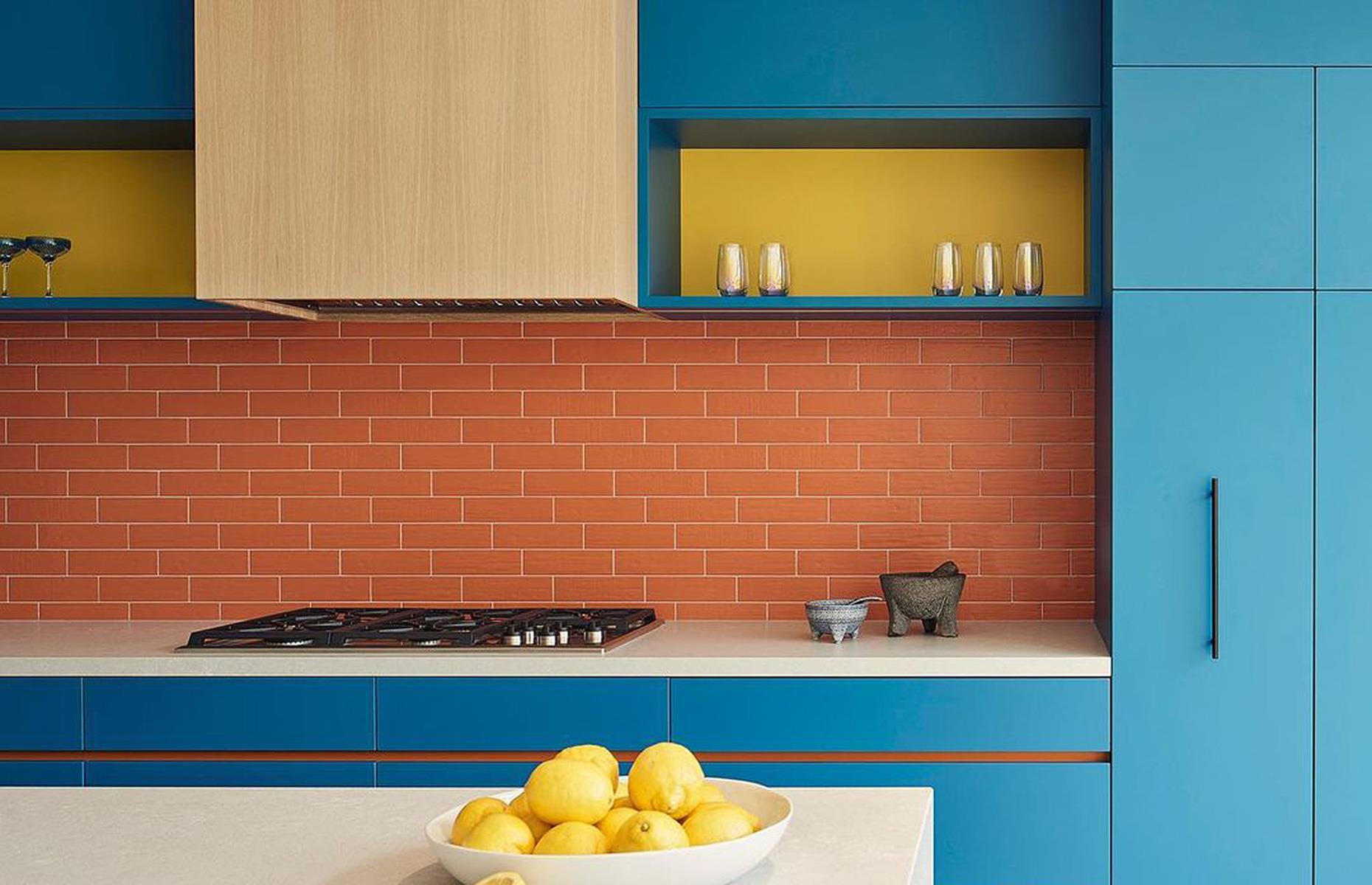 colour combination for kitchen trolley