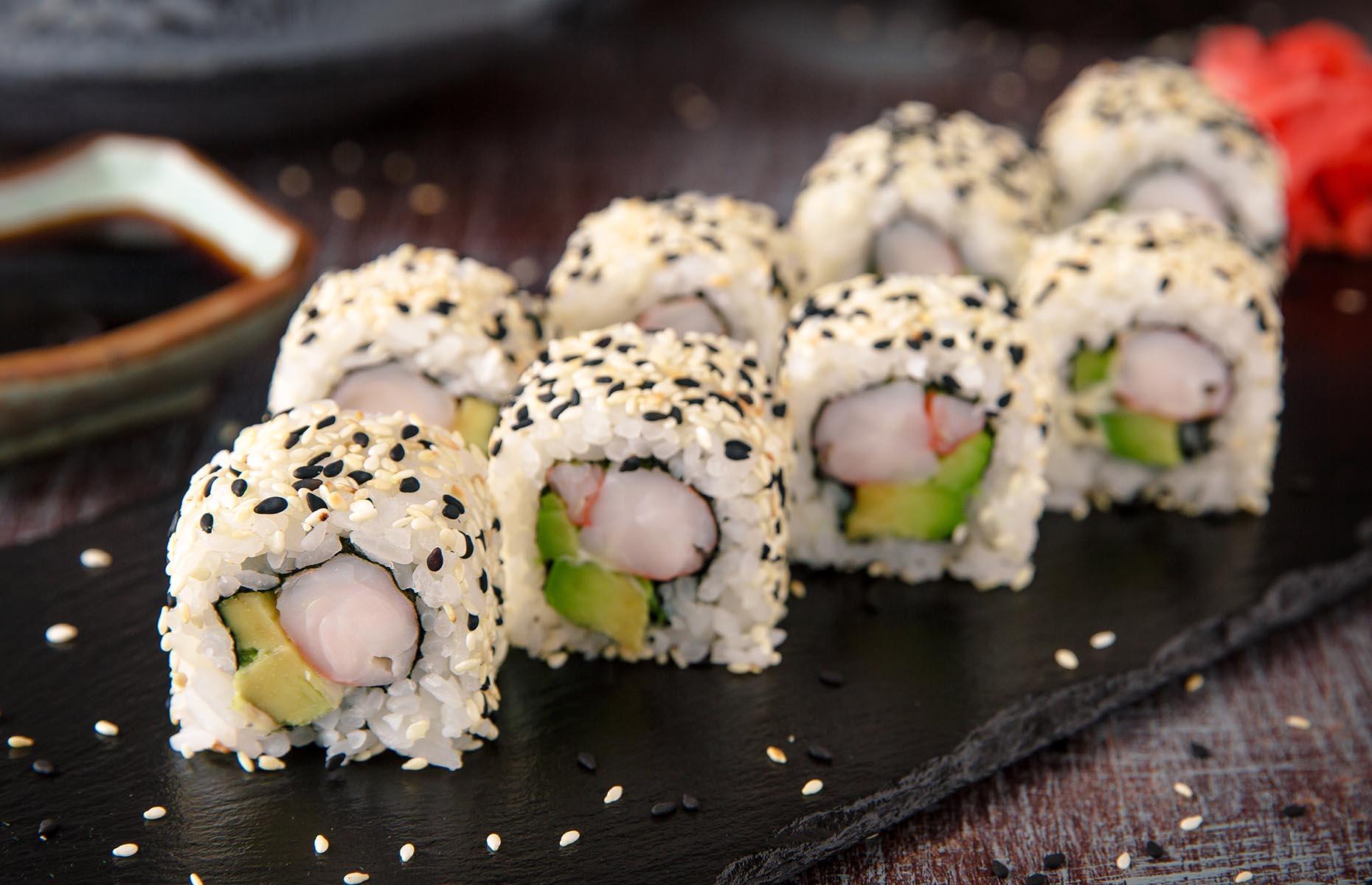 10. California roll