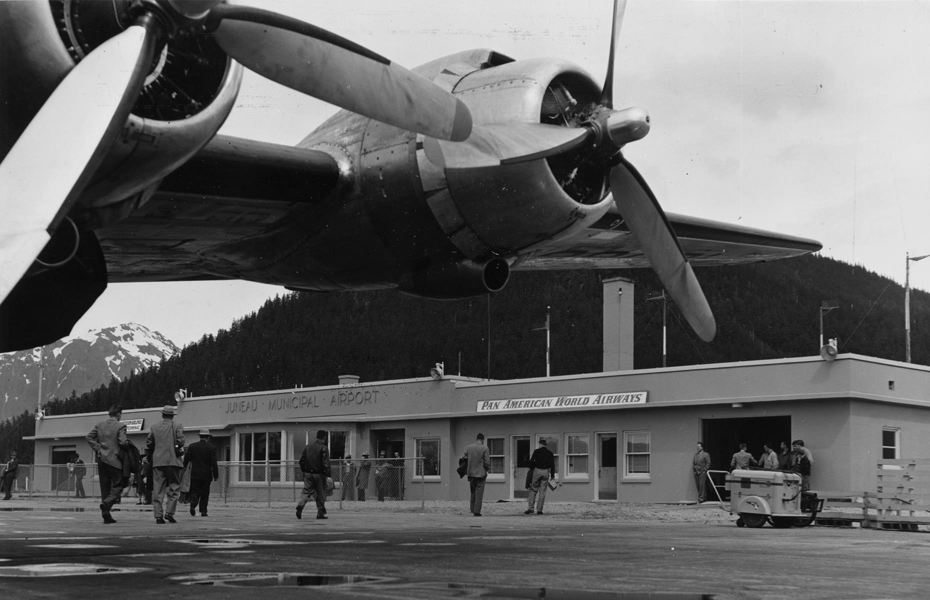 1955: Juneau Airport, Juneau, Alaska
