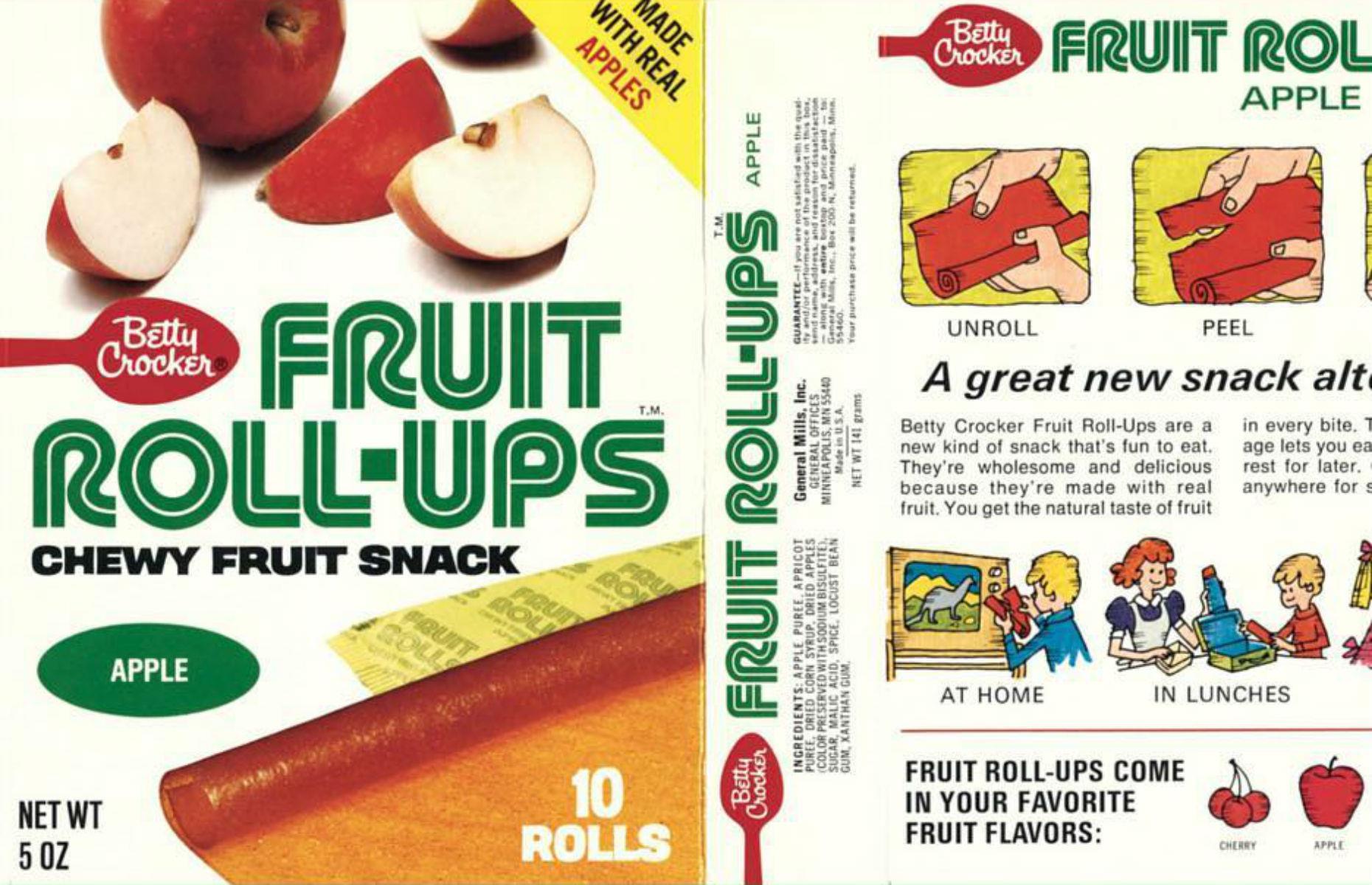 17. Fruit Roll-Ups