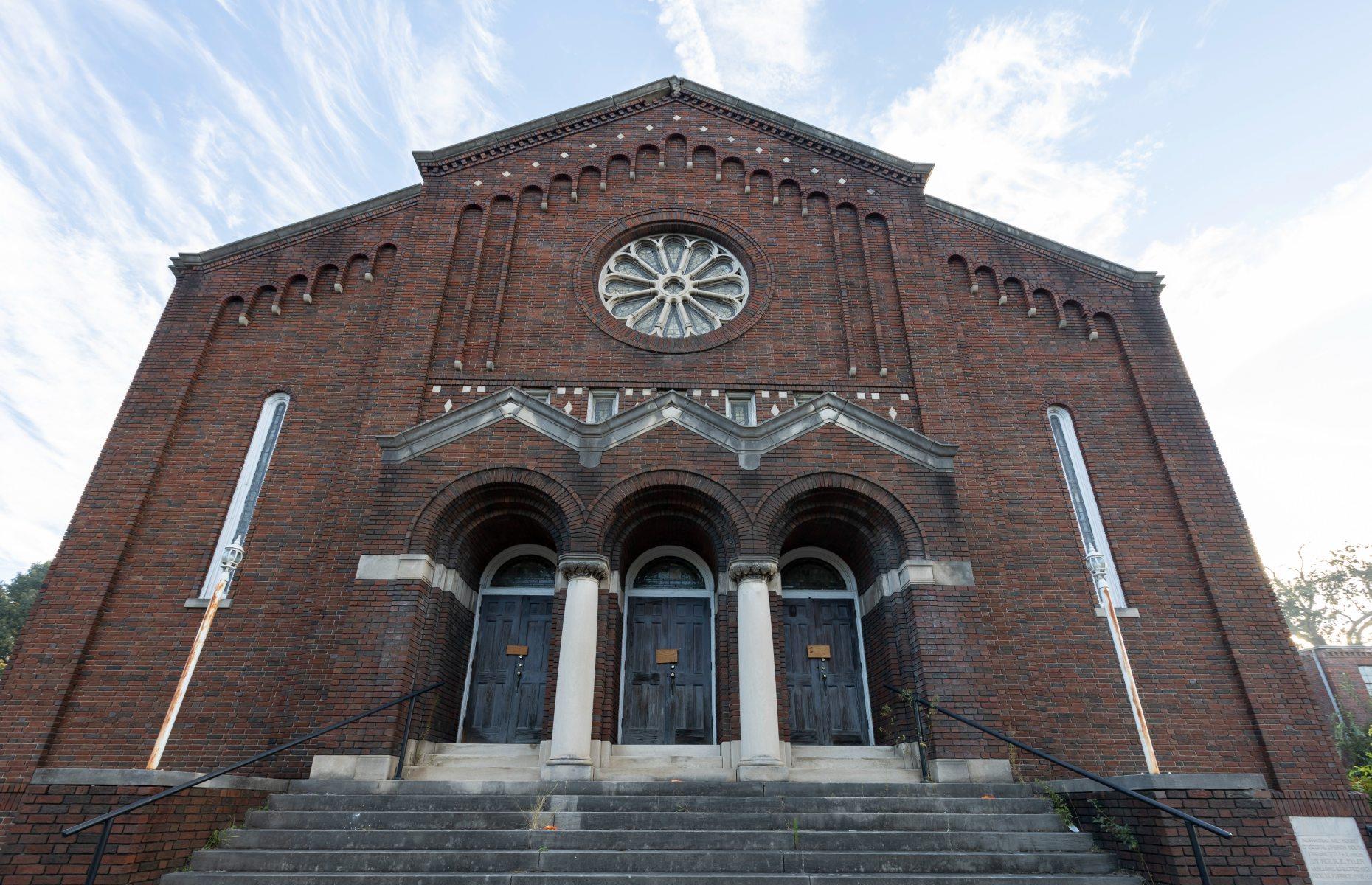 La llamativa iglesia Art Decó 