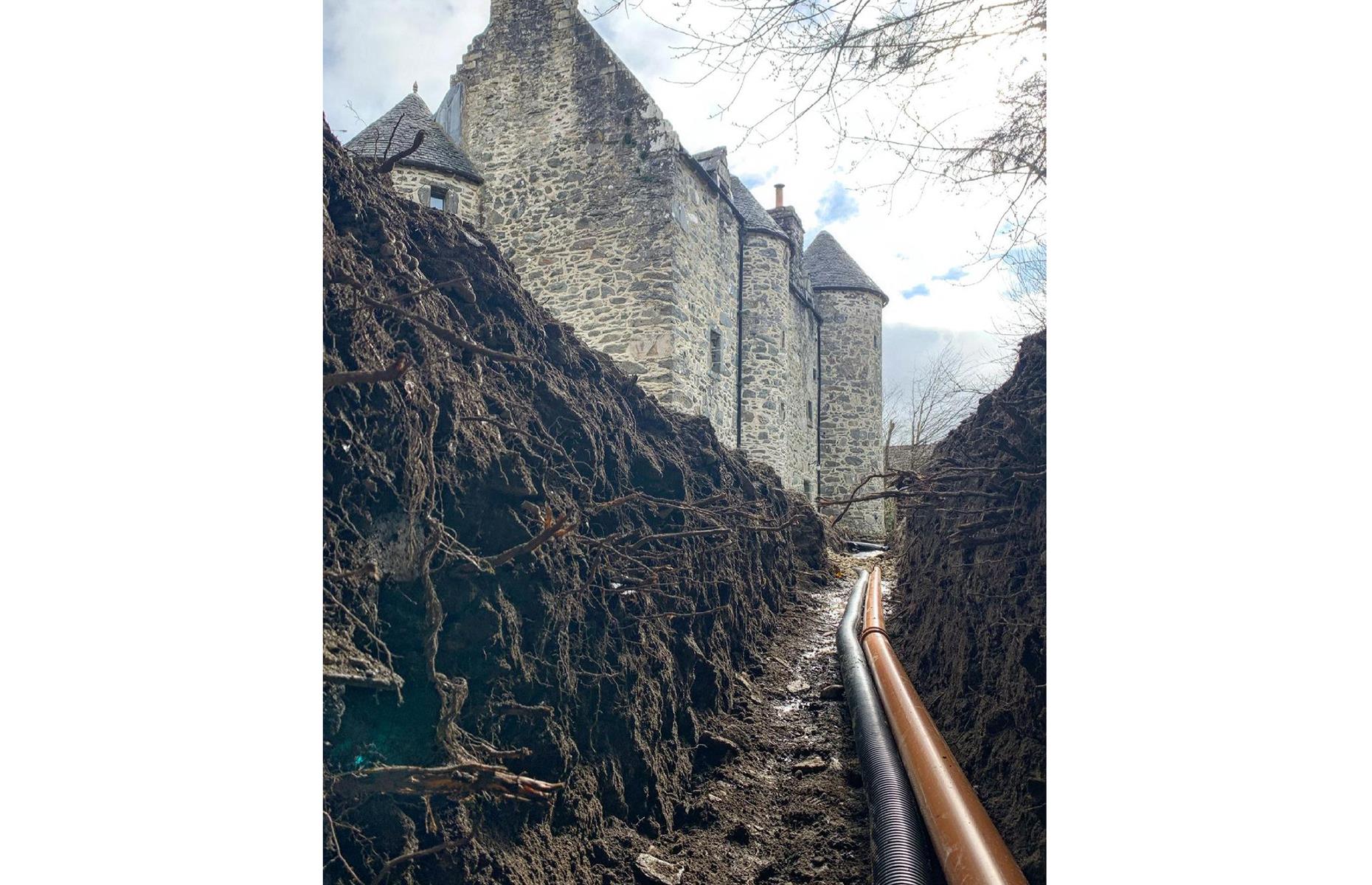 Une catastrophe frappe