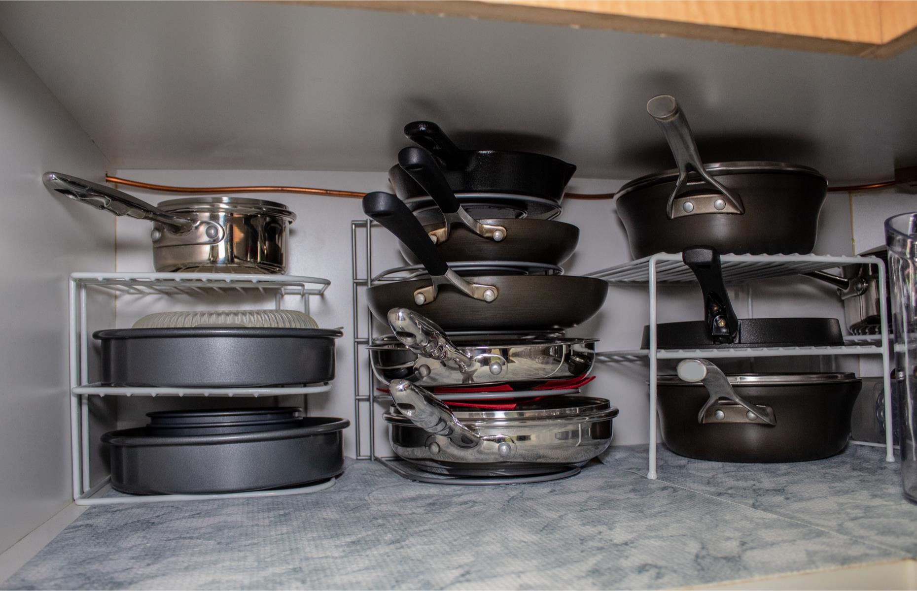 Under-shelf storage