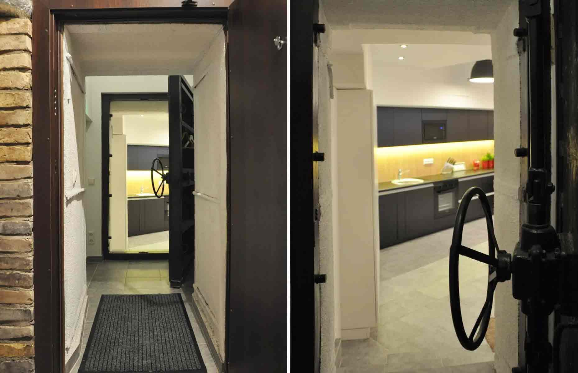 Converted Soviet shelter, Vilnius, Lithuania