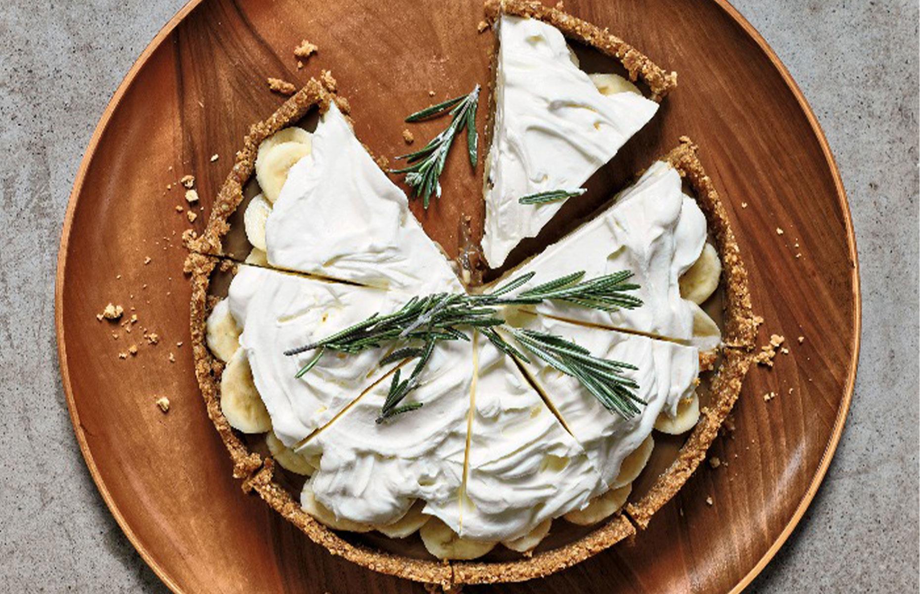 18. Rosemary banoffee pie 