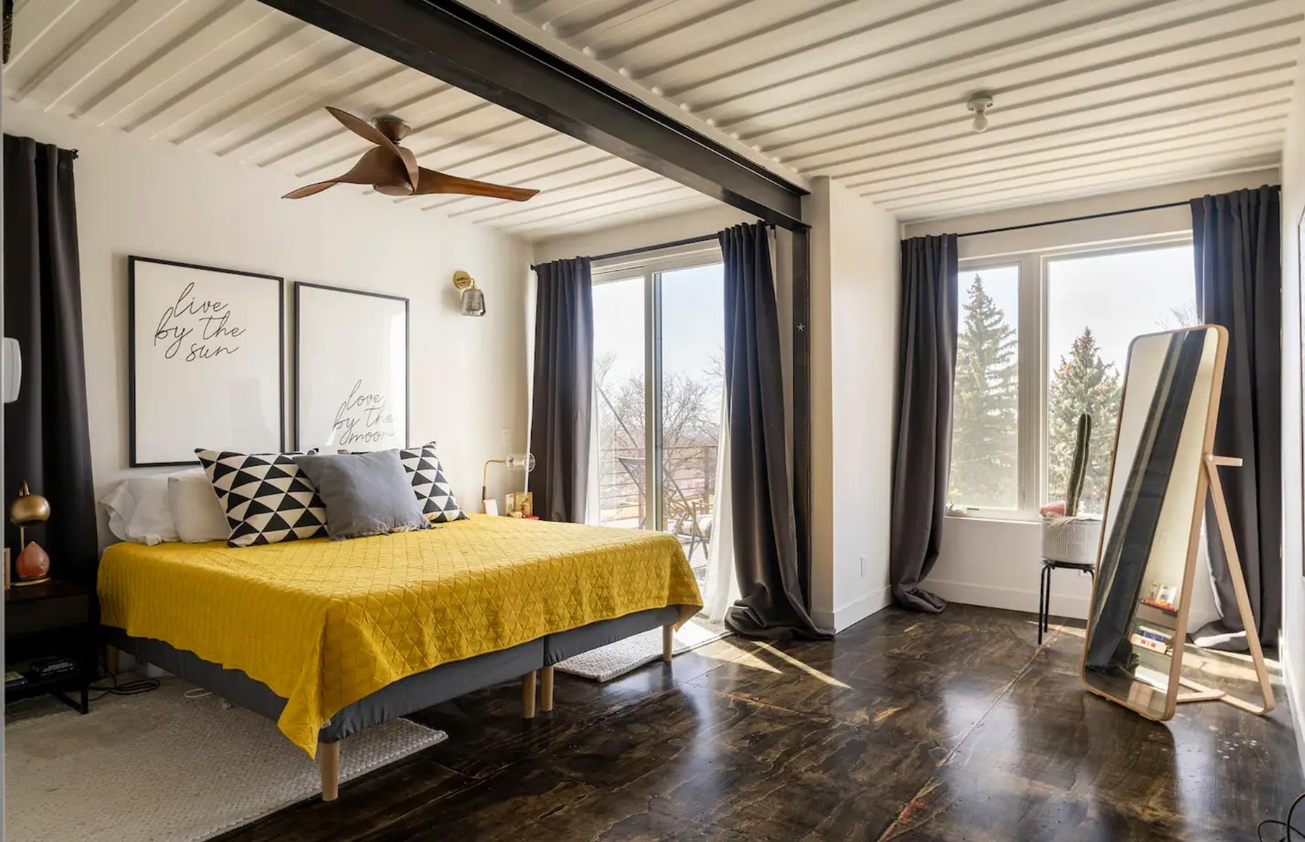 Custom container home, Colorado, USA