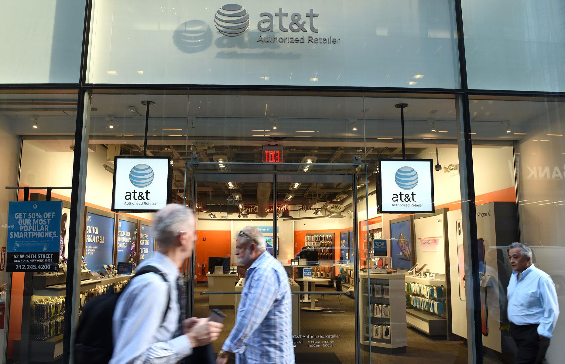 AT&T, USA – $25 million (£19.1m)