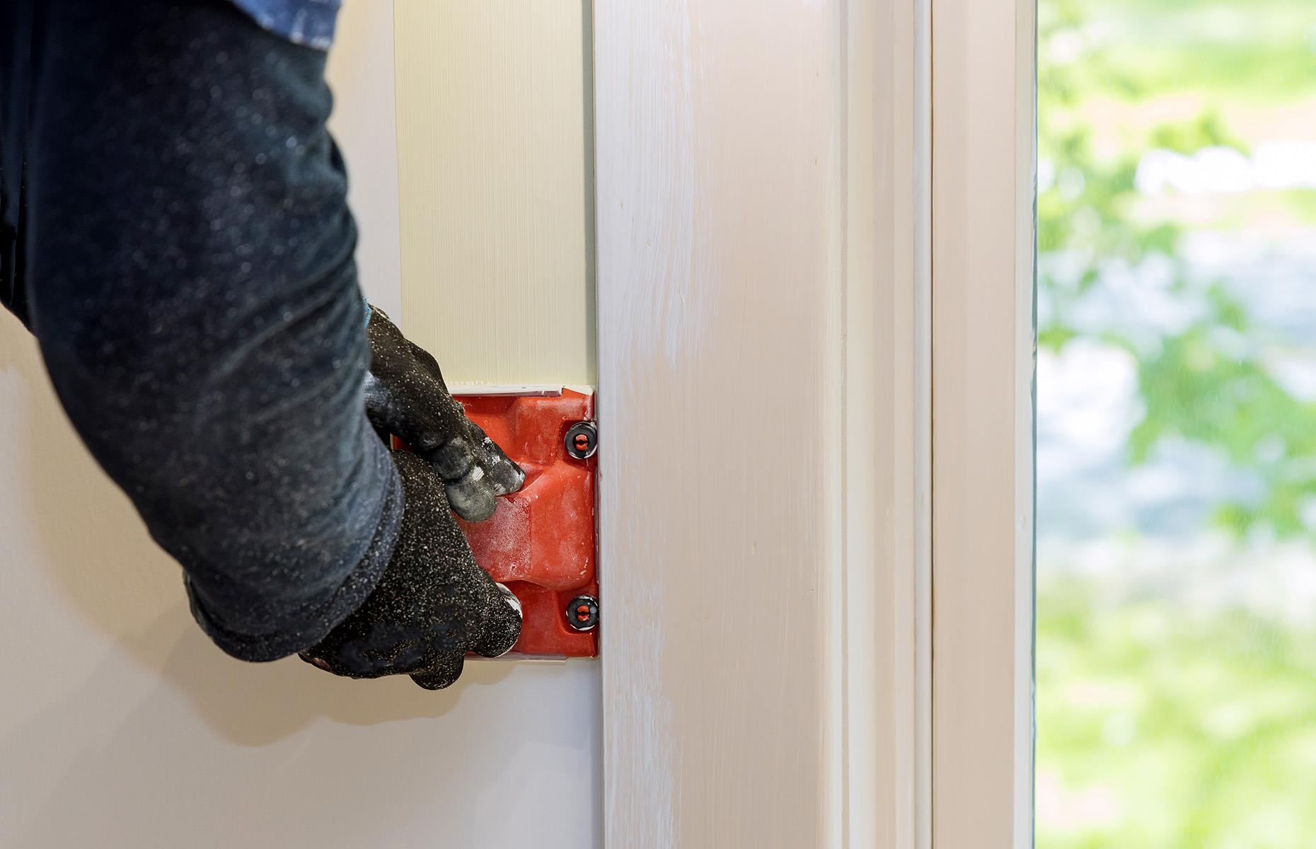 Use a paint pad to perfect your cutting in