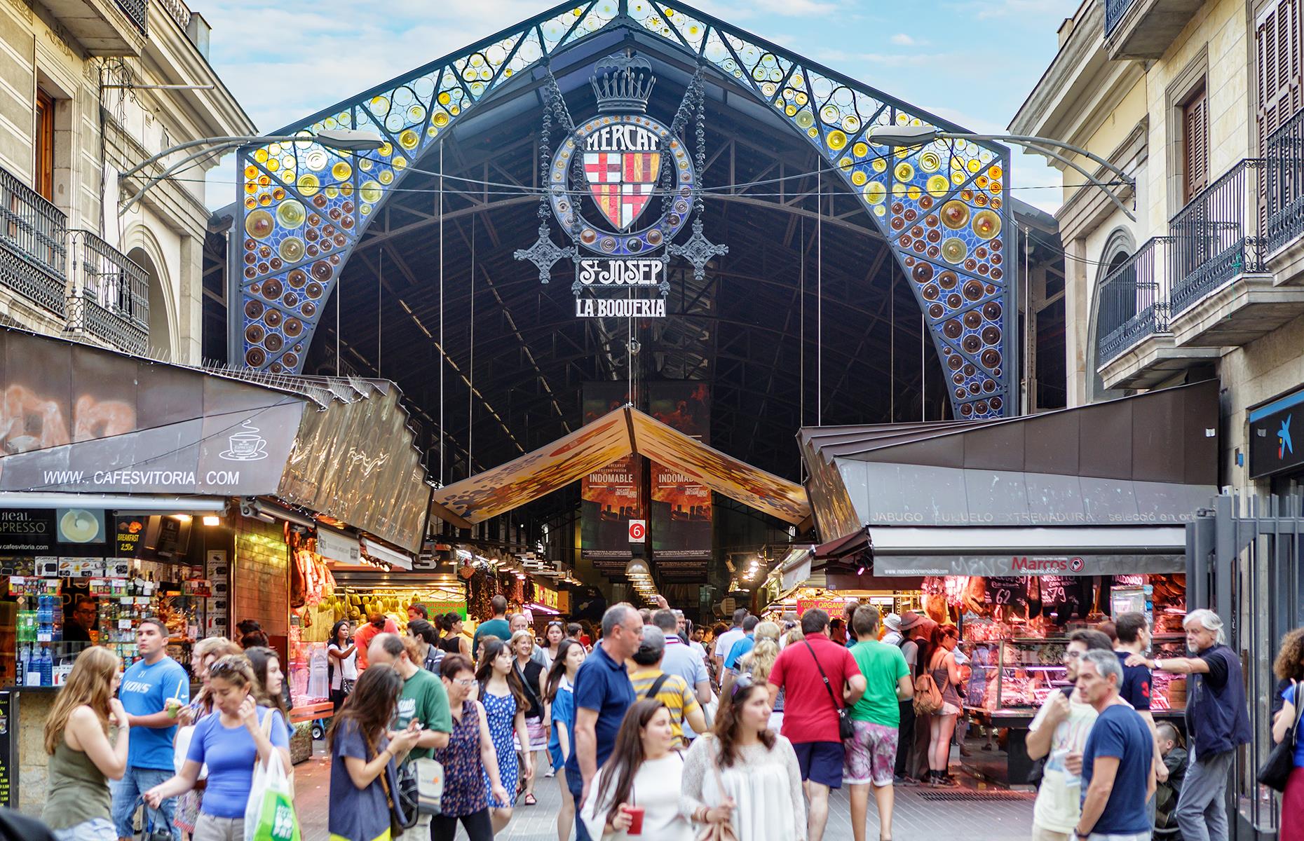 La Boqueria, Barcelona, Spain