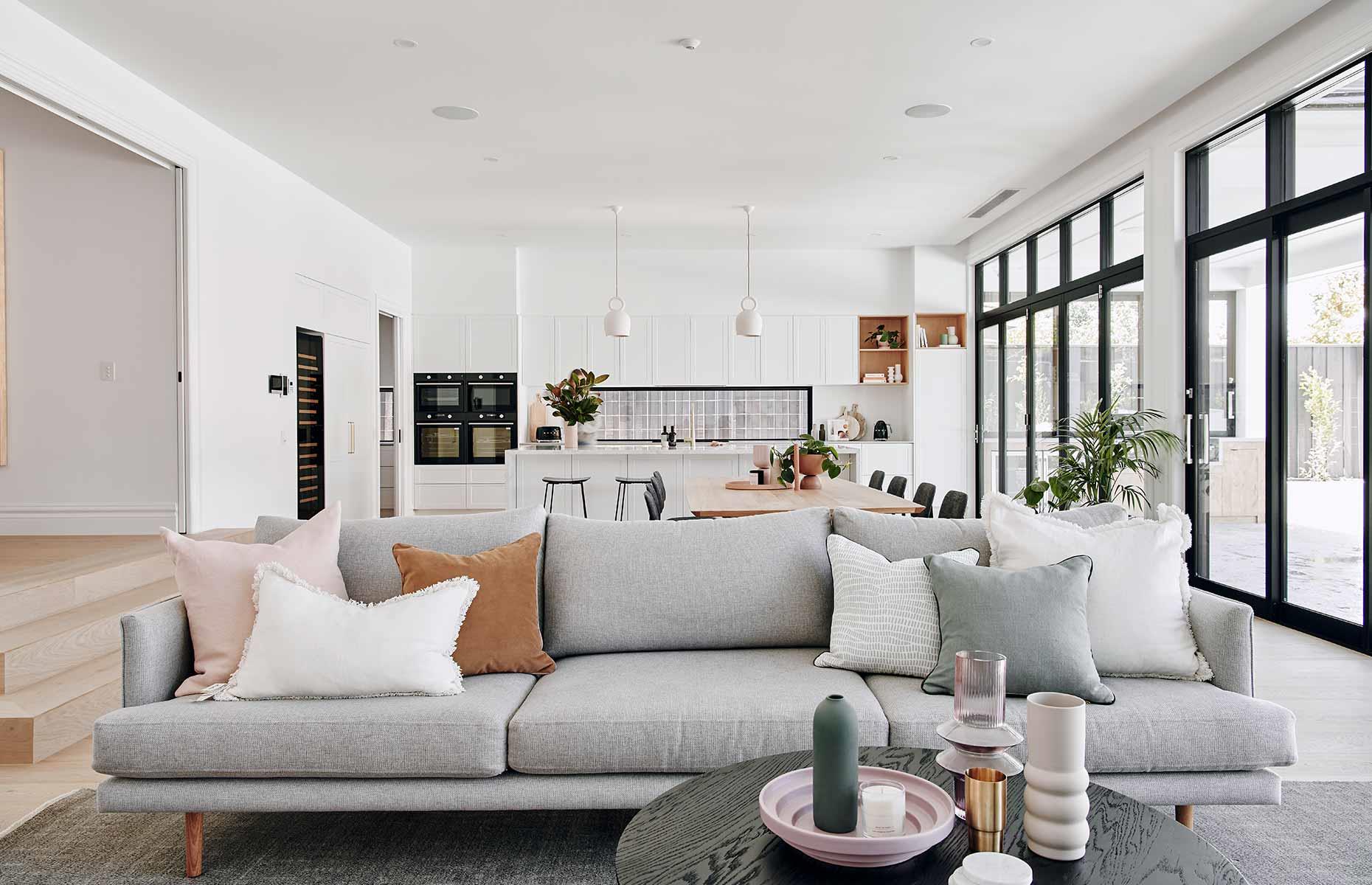 Zone with furniture