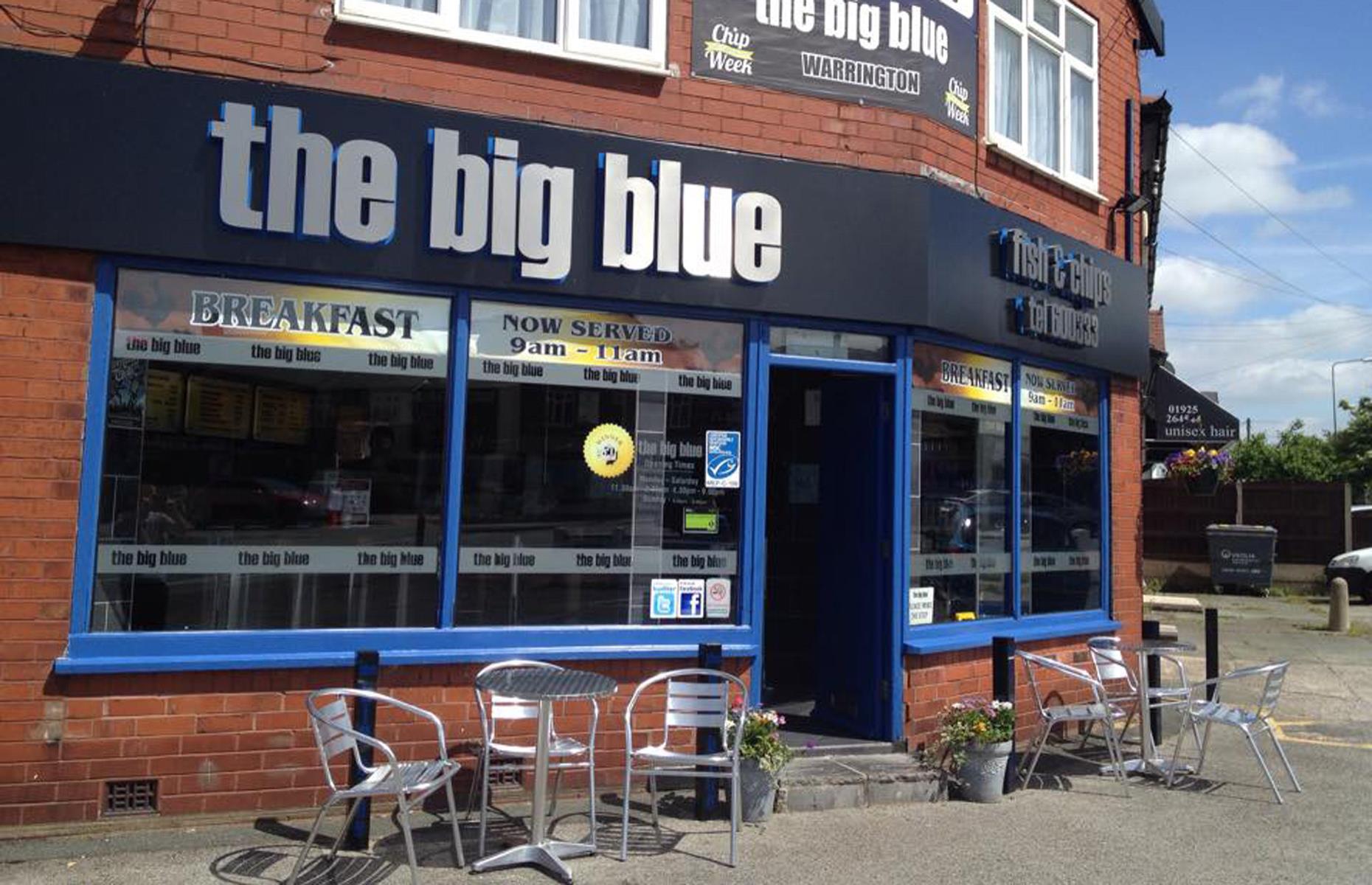 The Big Blue, Warrington 