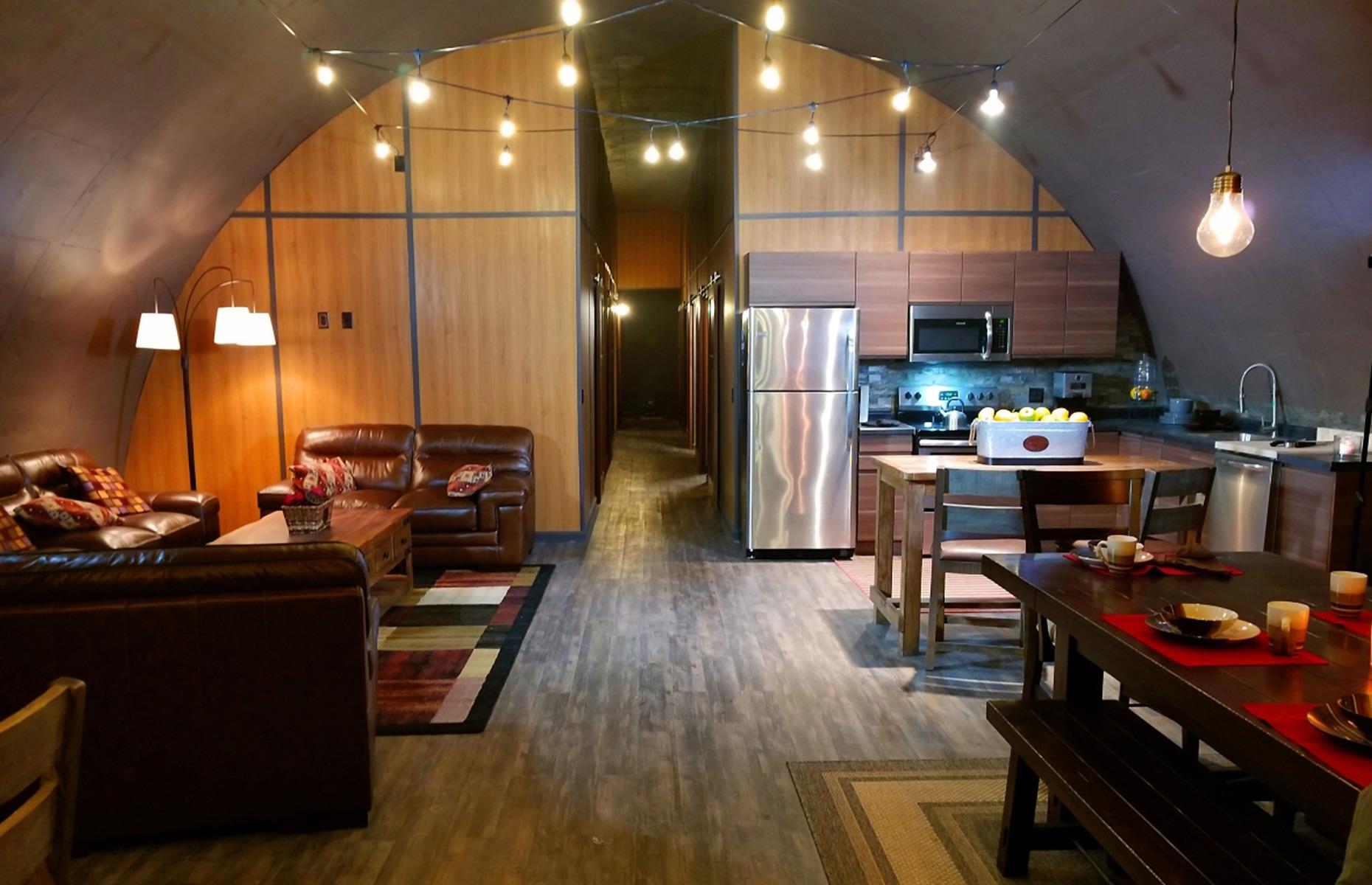 Stylish subterranean retreat