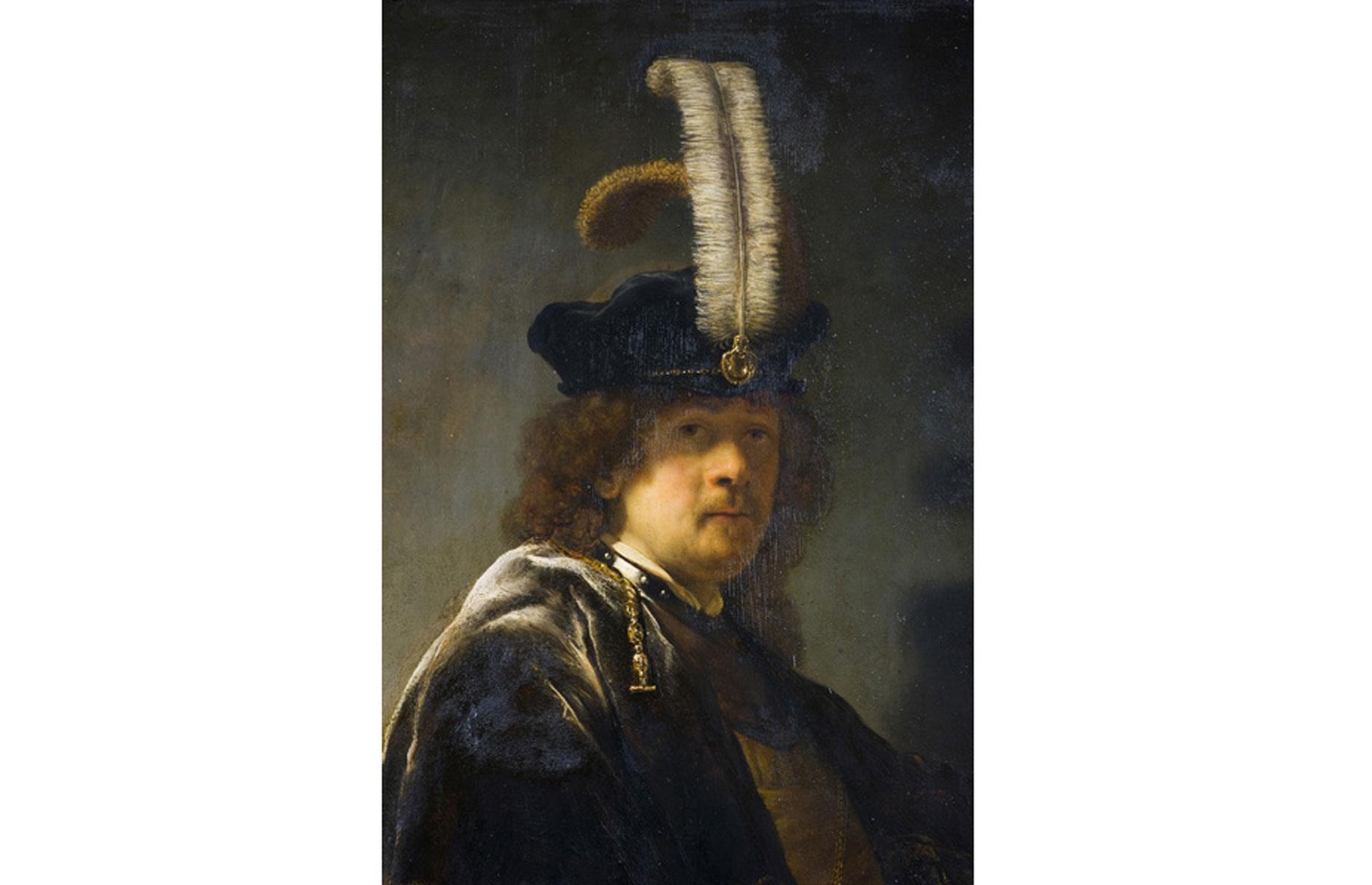 The Rembrandt self-portrait