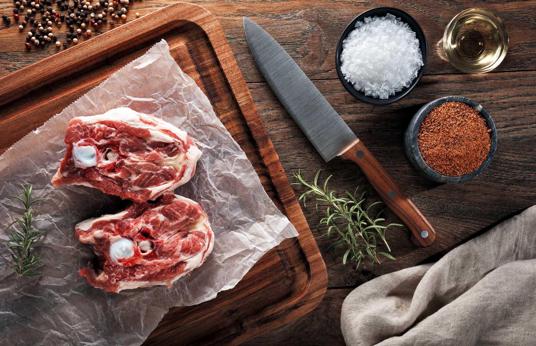 Use cheap, fatty meat for stewing