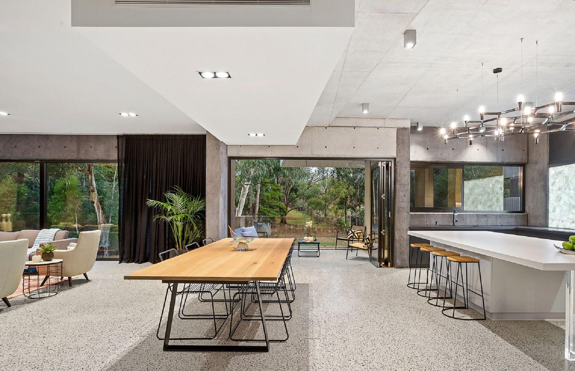 Concrete mansion, Victoria, Australia