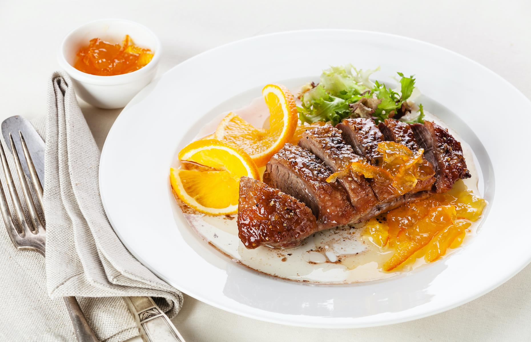 9. Duck à l'orange