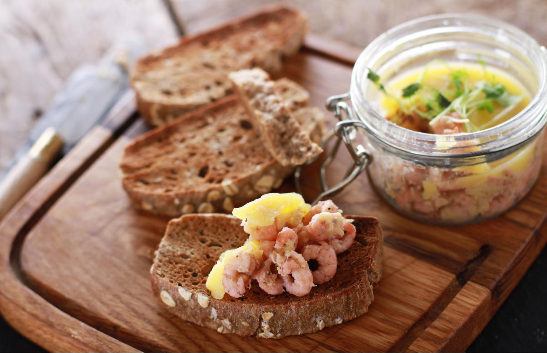 34. Potted shrimp 