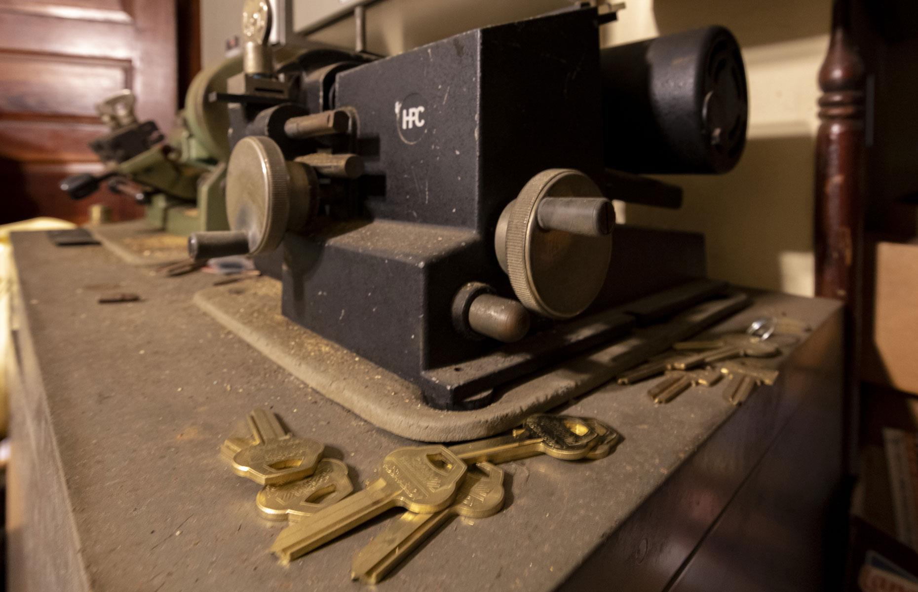 Key-cutting machines