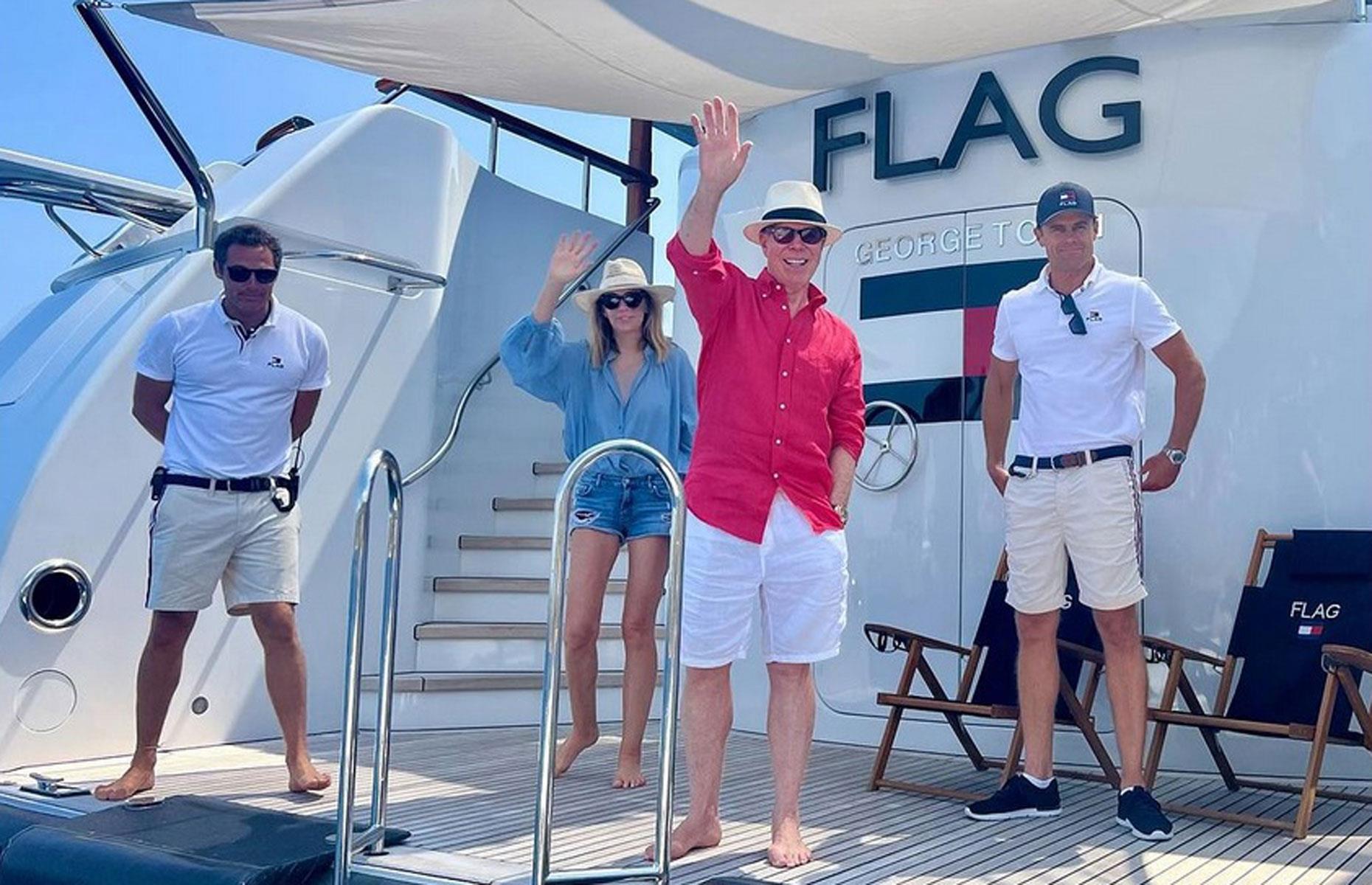 Tommy Hilfiger's Flag superyacht: $42.2 million (£34m)