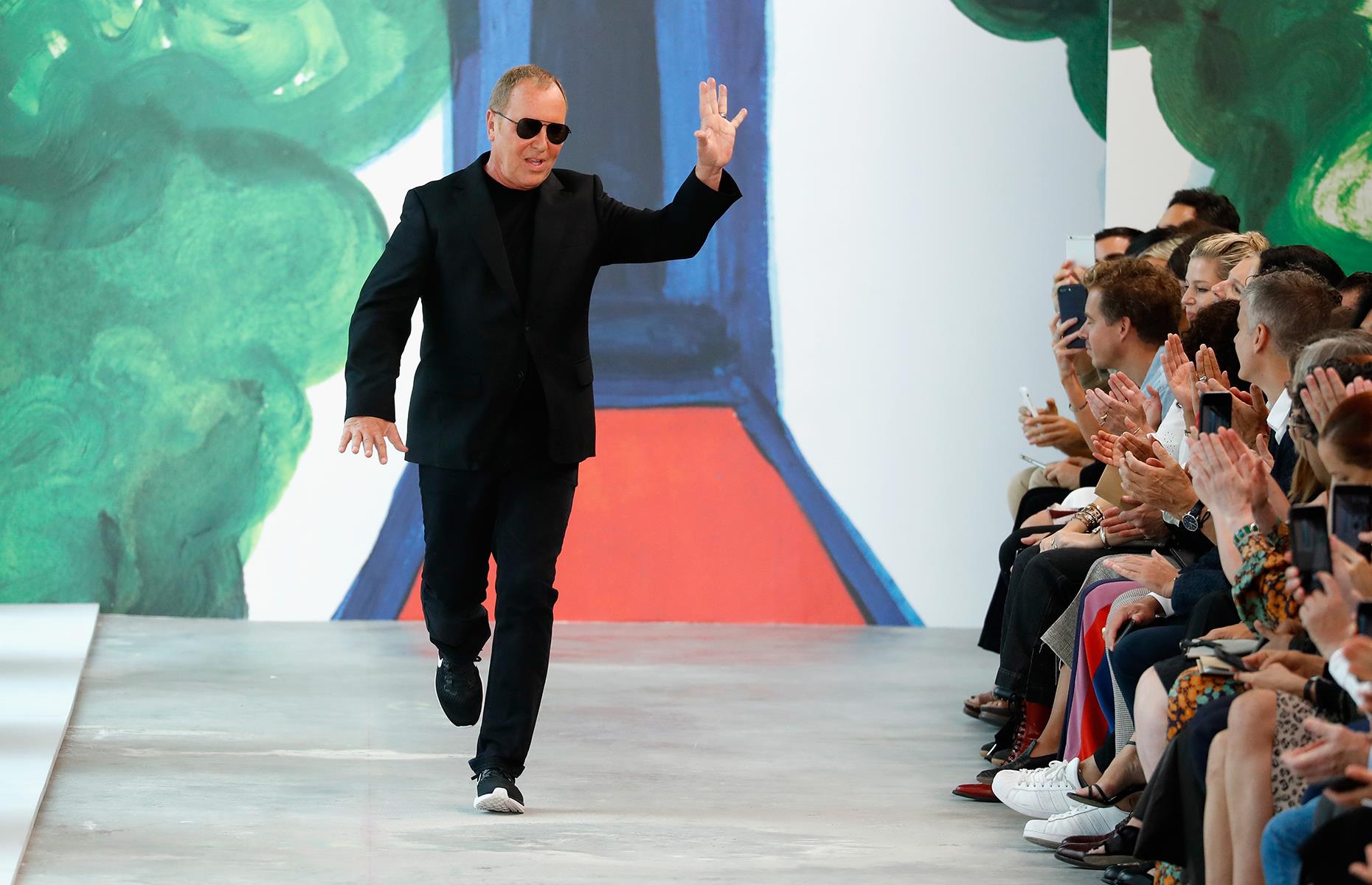 Michael Kors appears to wear the same clothes to work every day