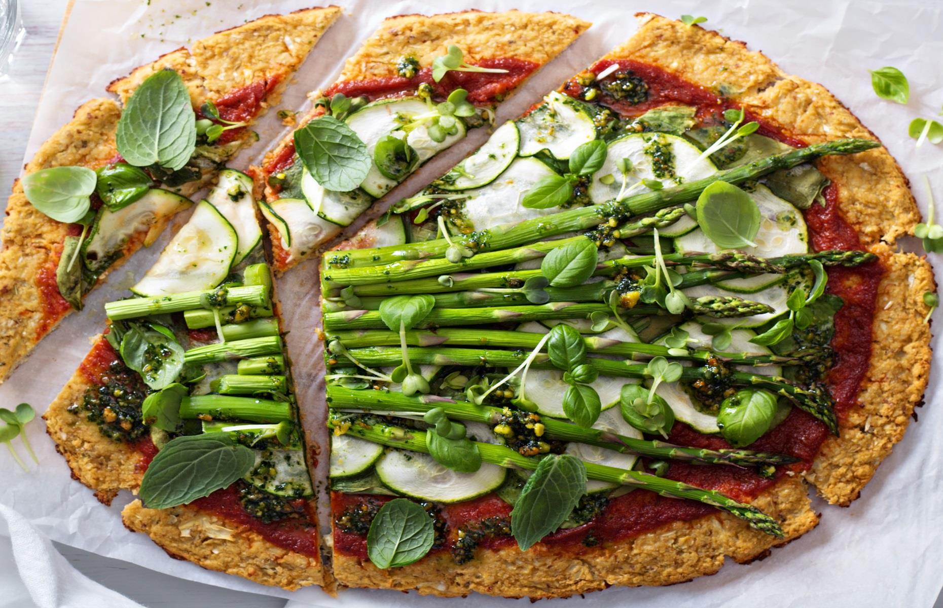 16. Pizza primavera, USA