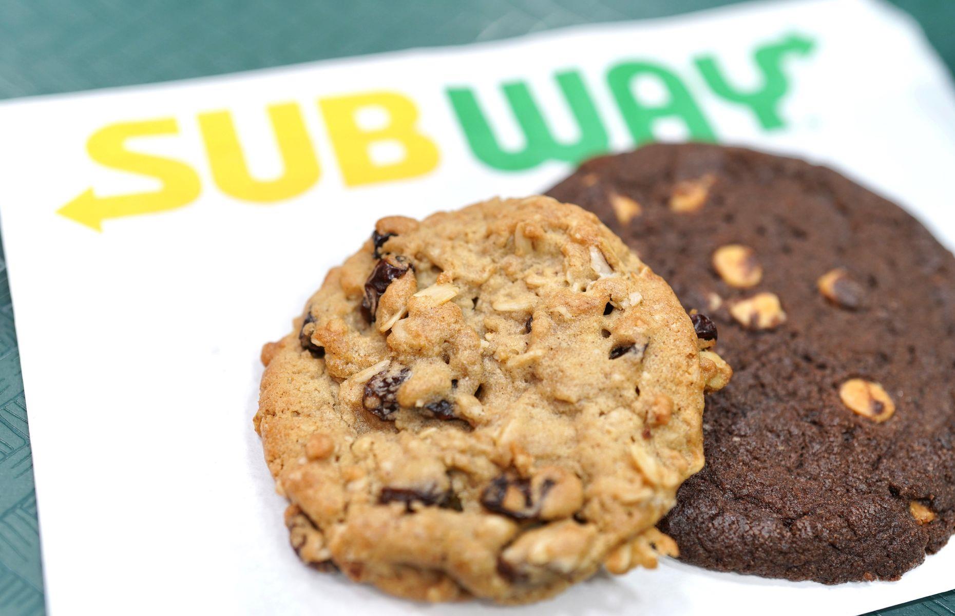 6. Cookies, Subway, various locations 