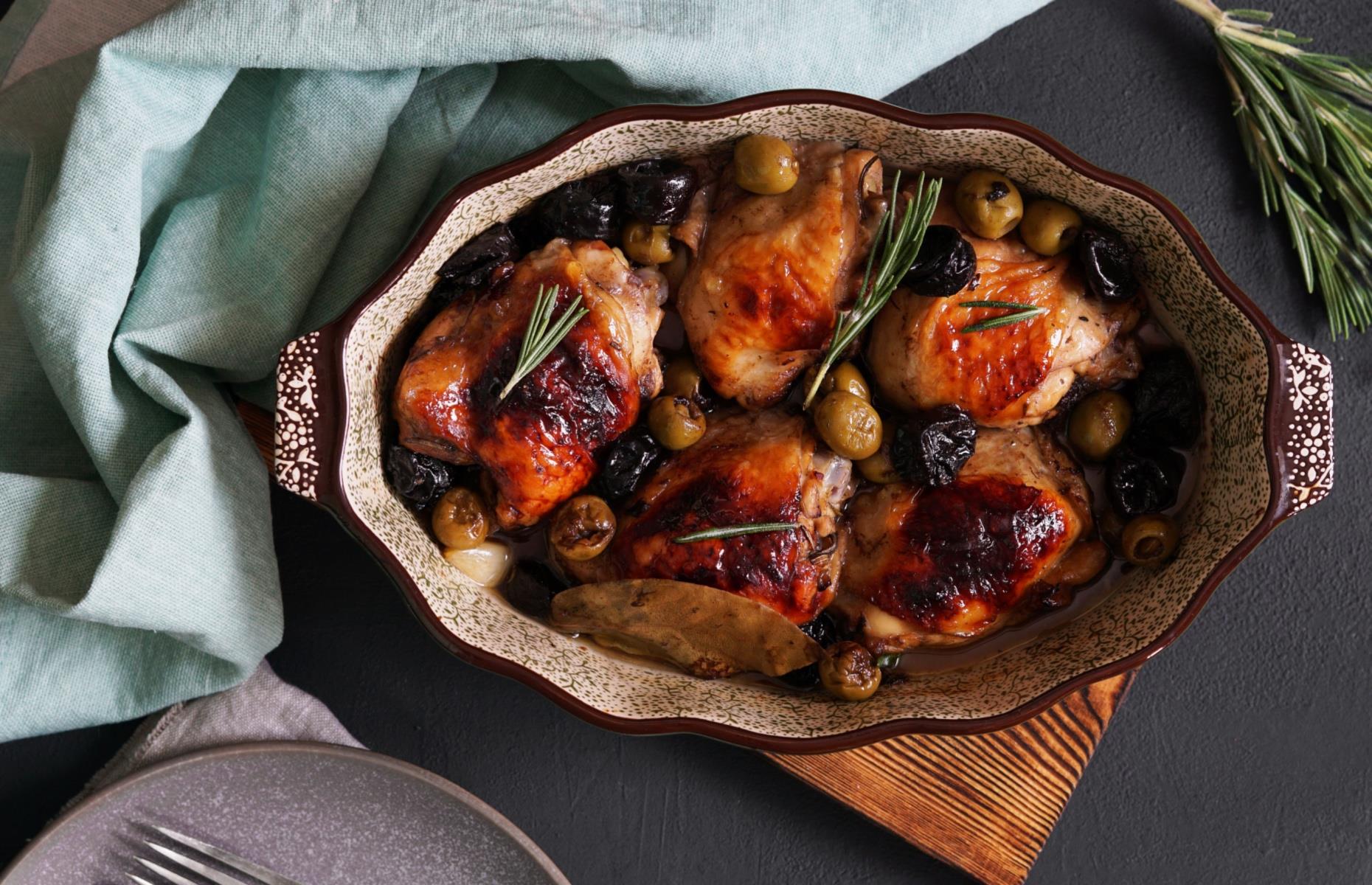 29. Chicken Marbella