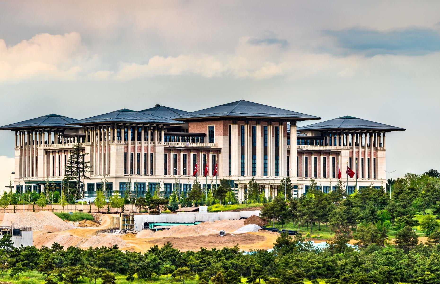 8. Turkey, Recep Tayyip Erdoğan, Presidential Complex: £500 million ($649m)