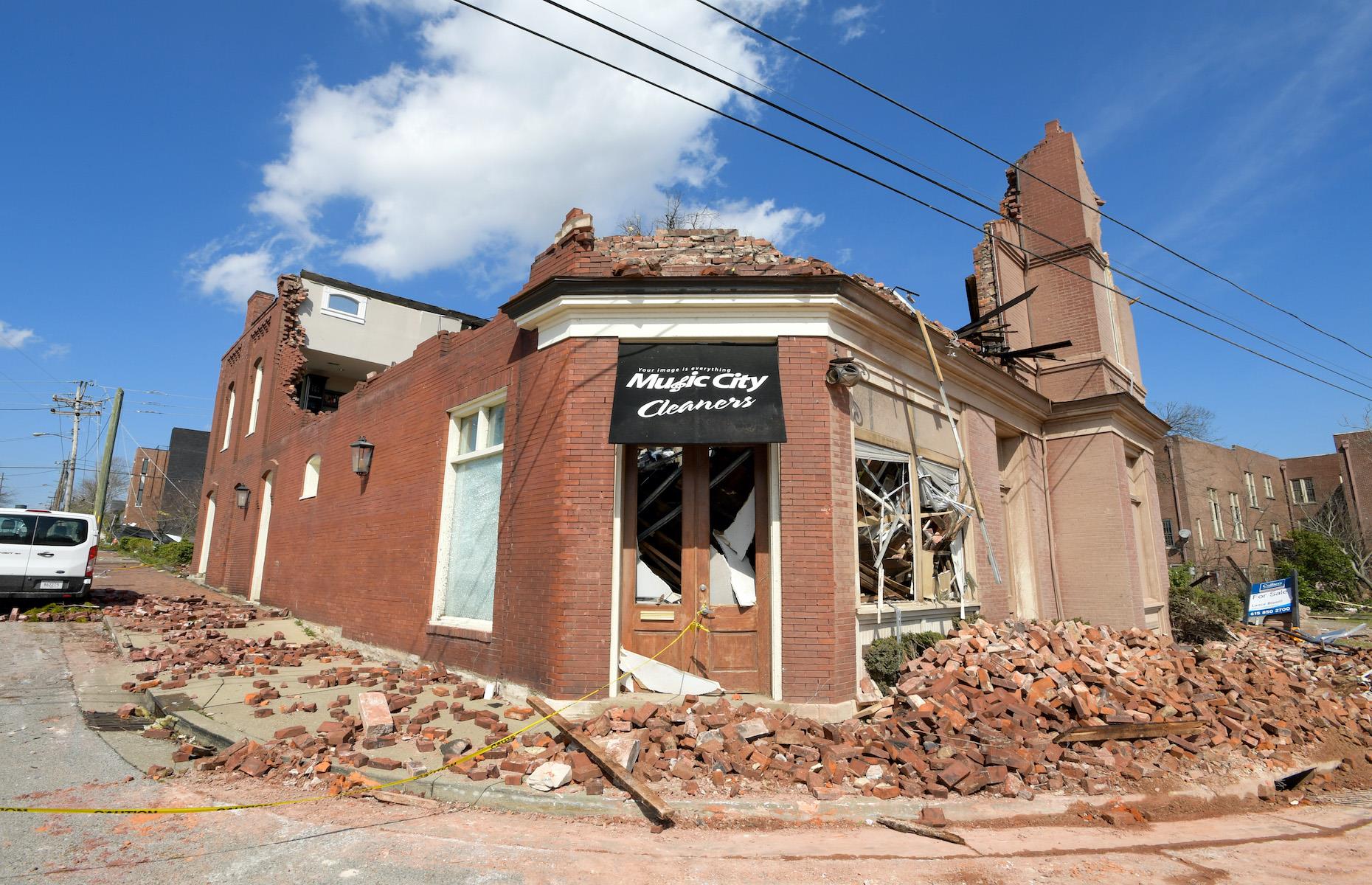 It’s uncommon for twisters to hit major cities but not unheard of