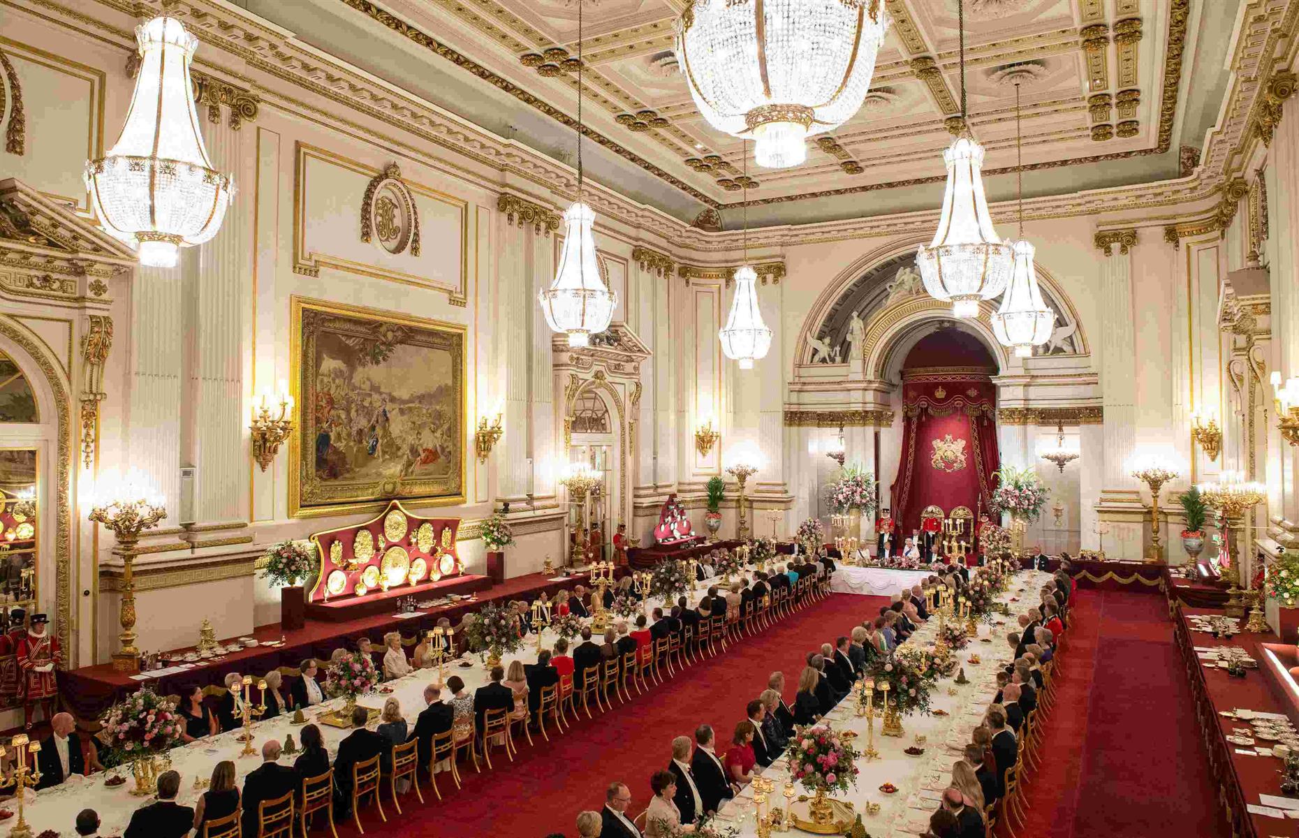 17. US state banquet at Buckingham Palace, 2019