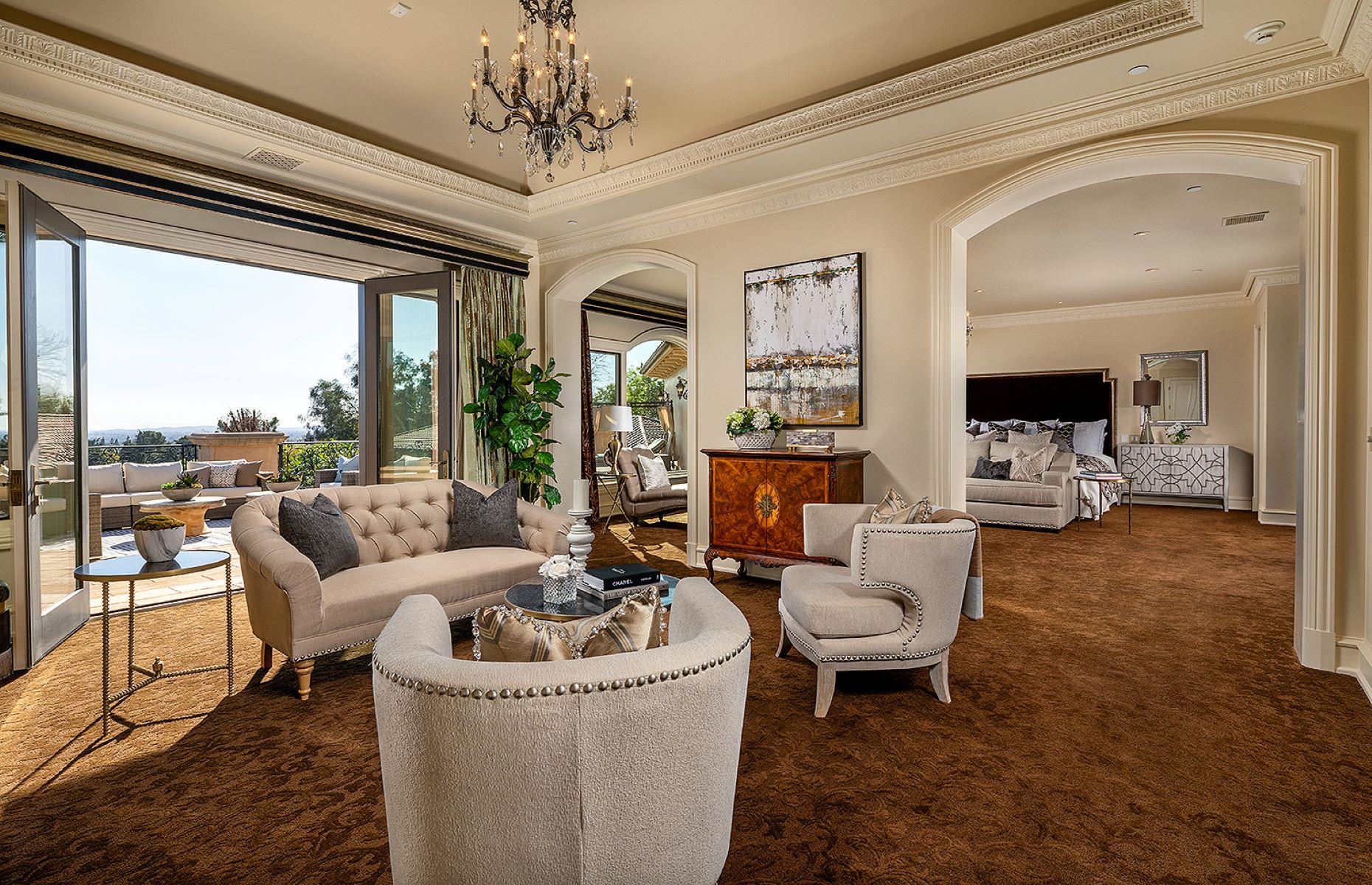 In-N-Out Burger mansion: palatial master suite