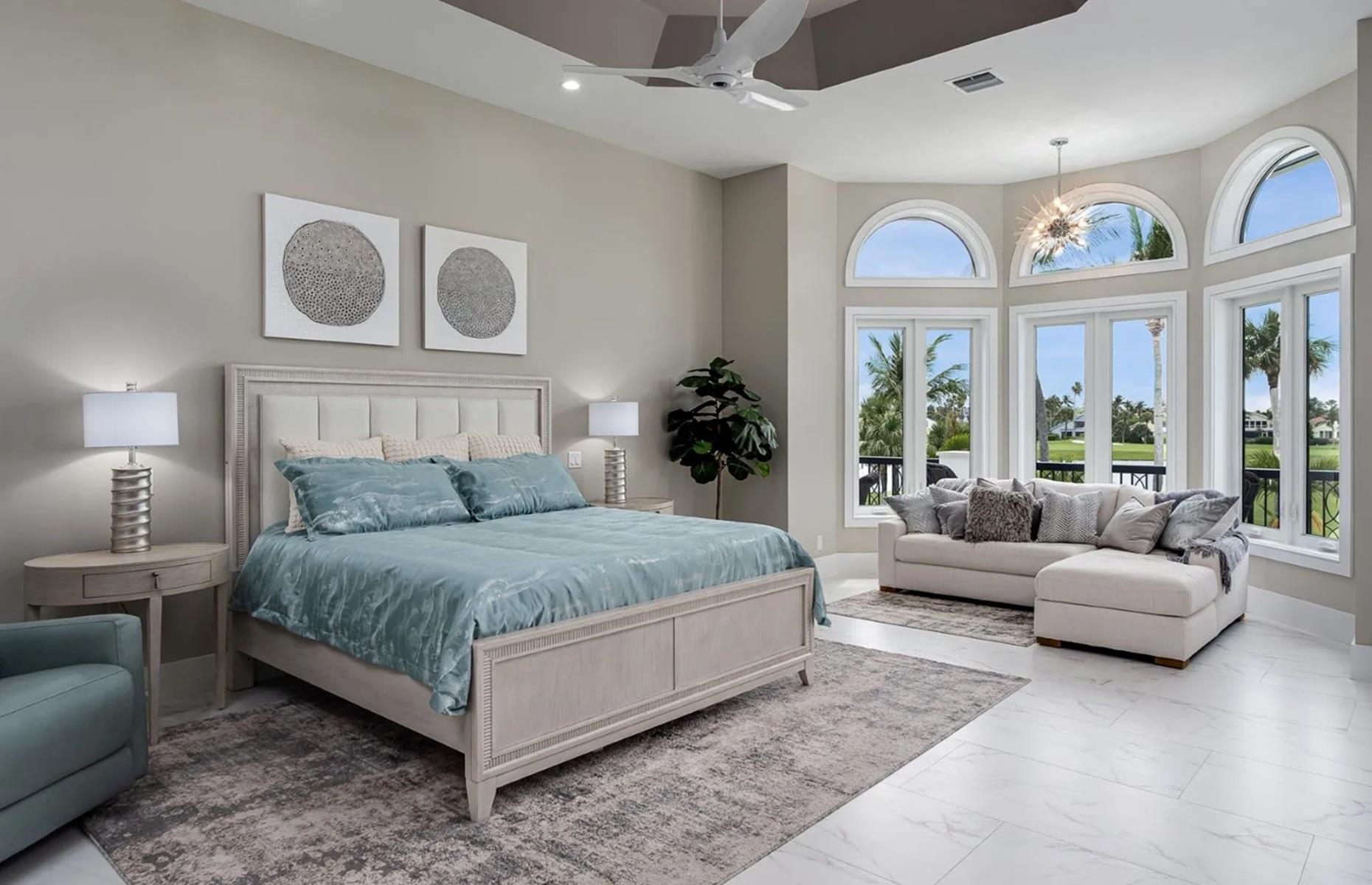 State-of-the-art smart State-of-the-art smart home: ocean and golf course viewshome, Florida, USA