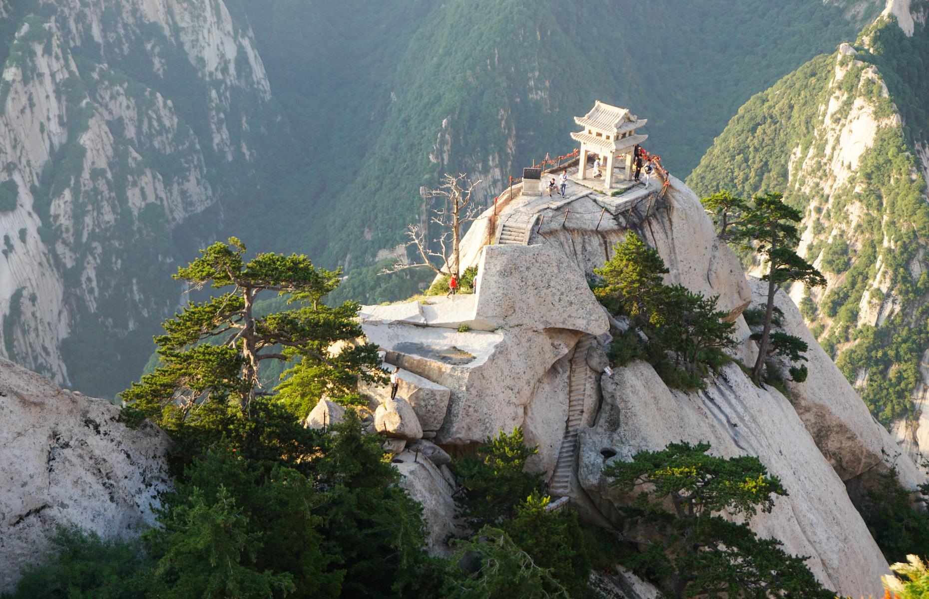 Huashan Teahouse, Mount Hua, China