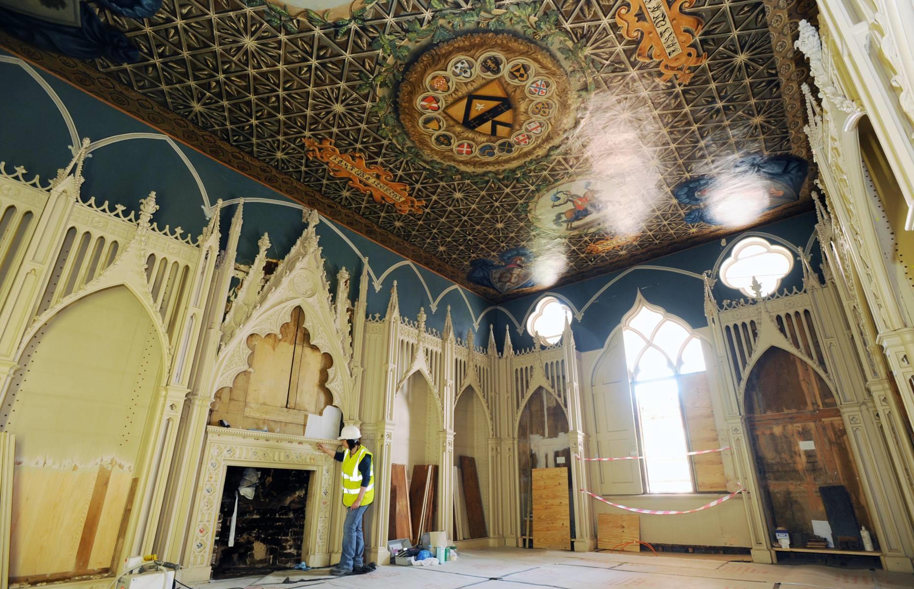 Restoration work