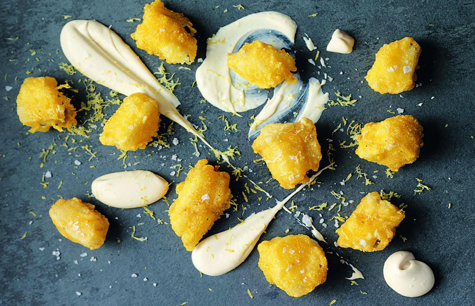 Monkfish scampi