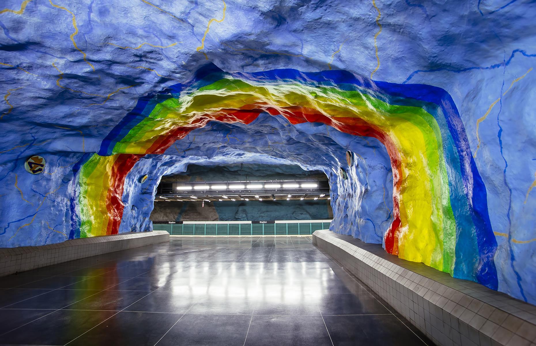 Stadion, Stockholm metro, Sweden