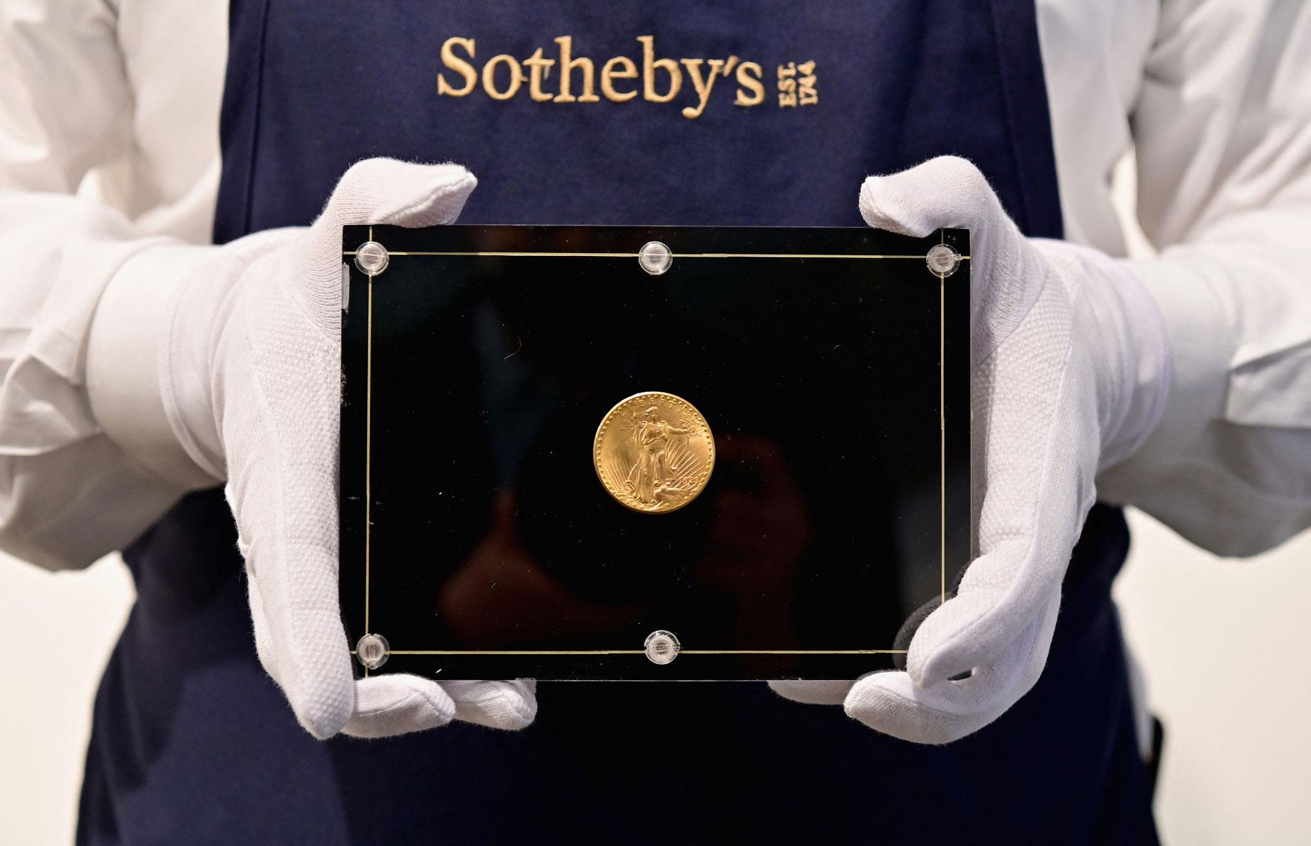 1. 1933 Saint-Gaudens Double Eagle Weitzman Specimen: $18.9 million ($22.3m/£16.7m today)