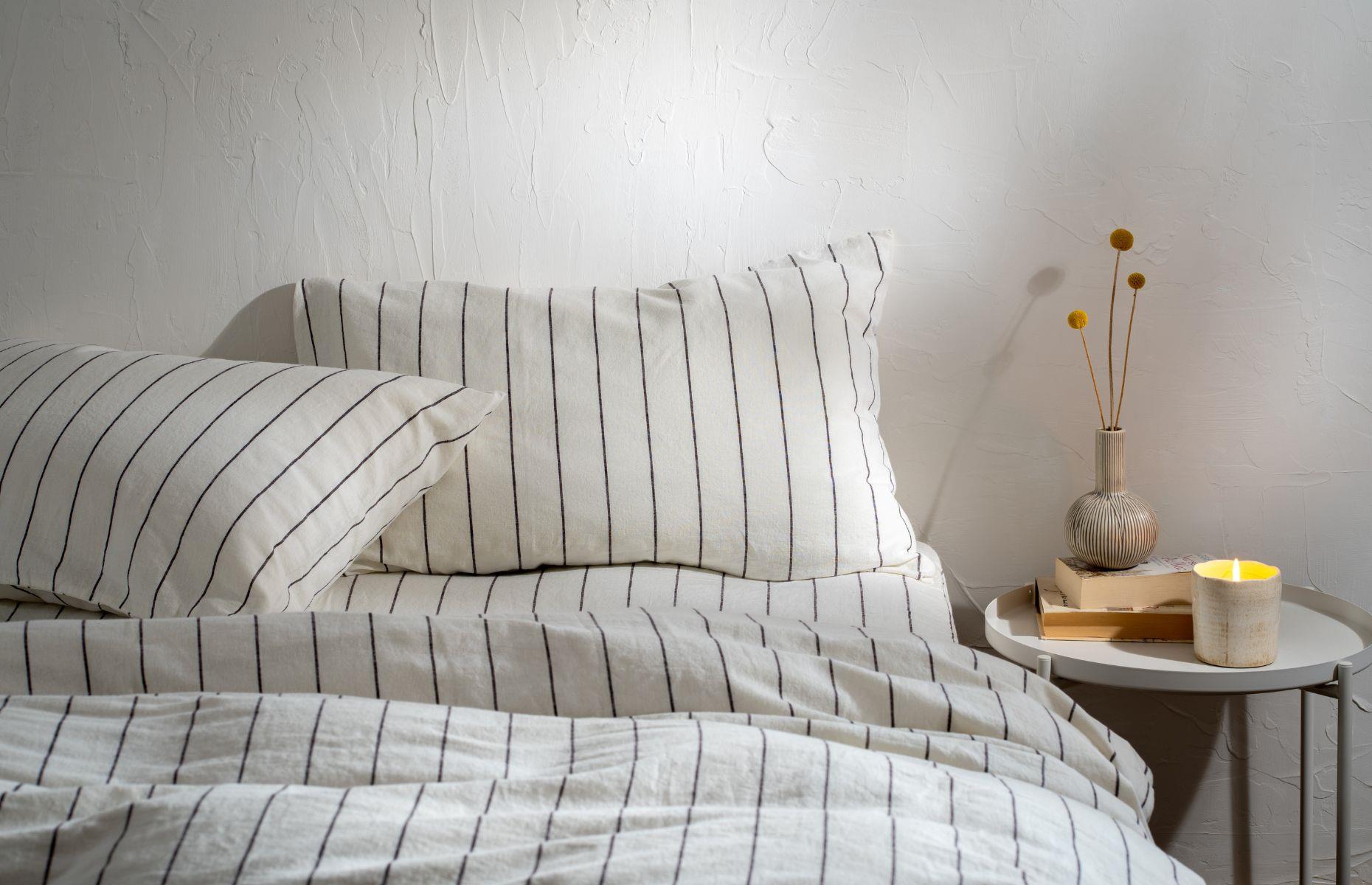 Refresh bed linen regularly 