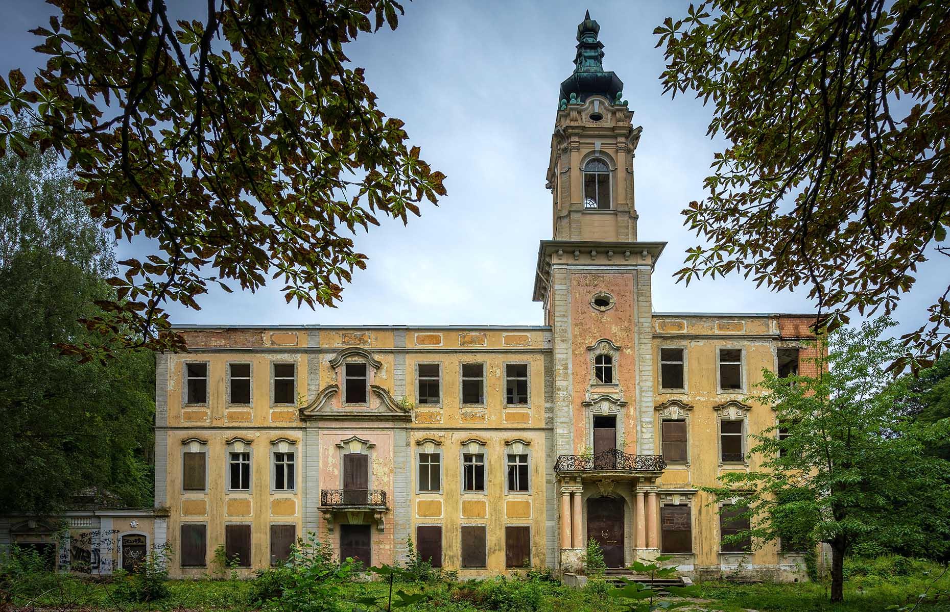 Schloss Dammsmühle in Schönwalde, Brandenburg