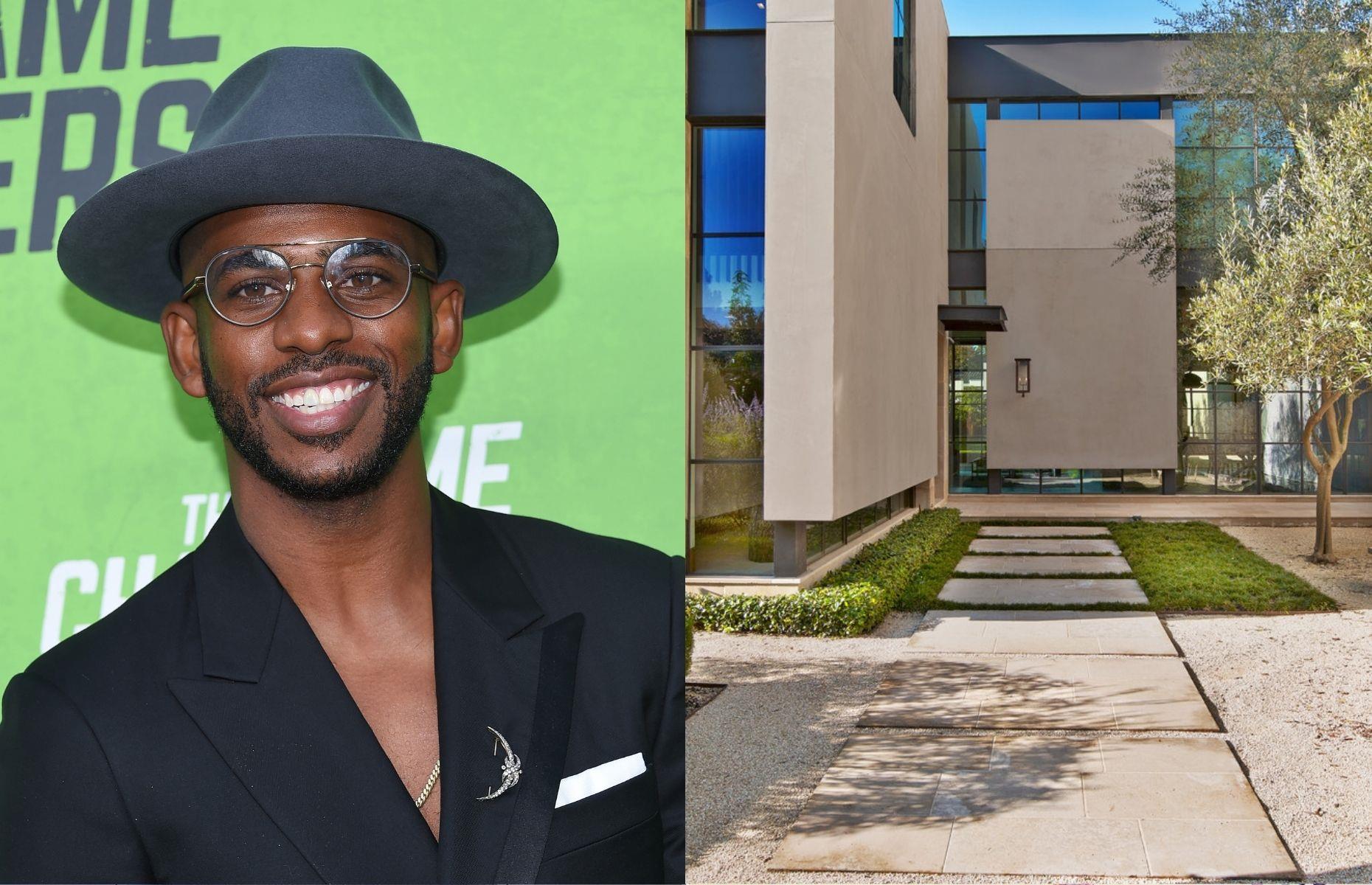 Chris Paul's modern Houston mansion: sold for $7.2 million