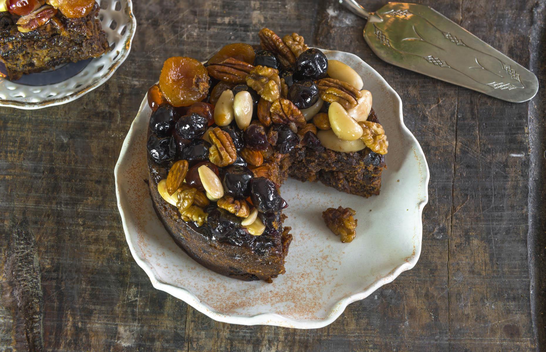 37. Fig and star anise Christmas cake