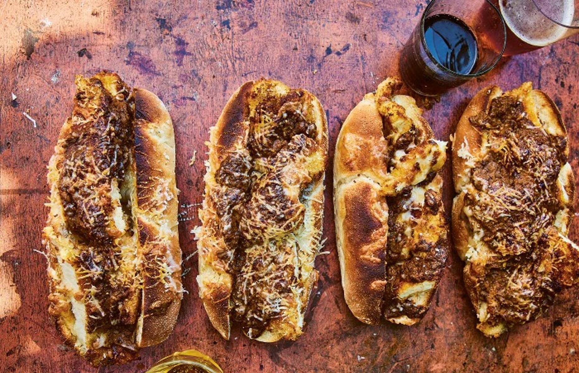 Chicken parm subs