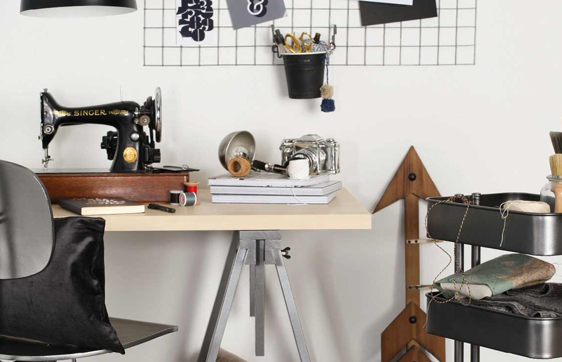Give a RÅSKOG trolley an industrial twist