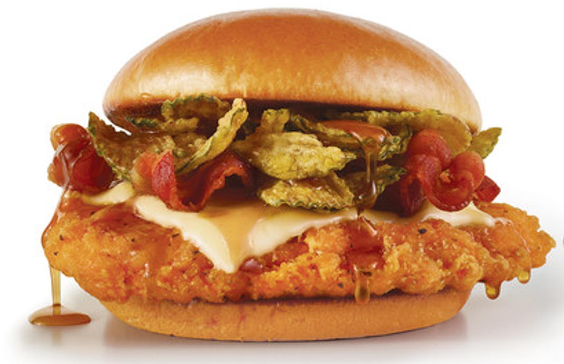 Hot Honey Chicken Sandwich, Wendy’s