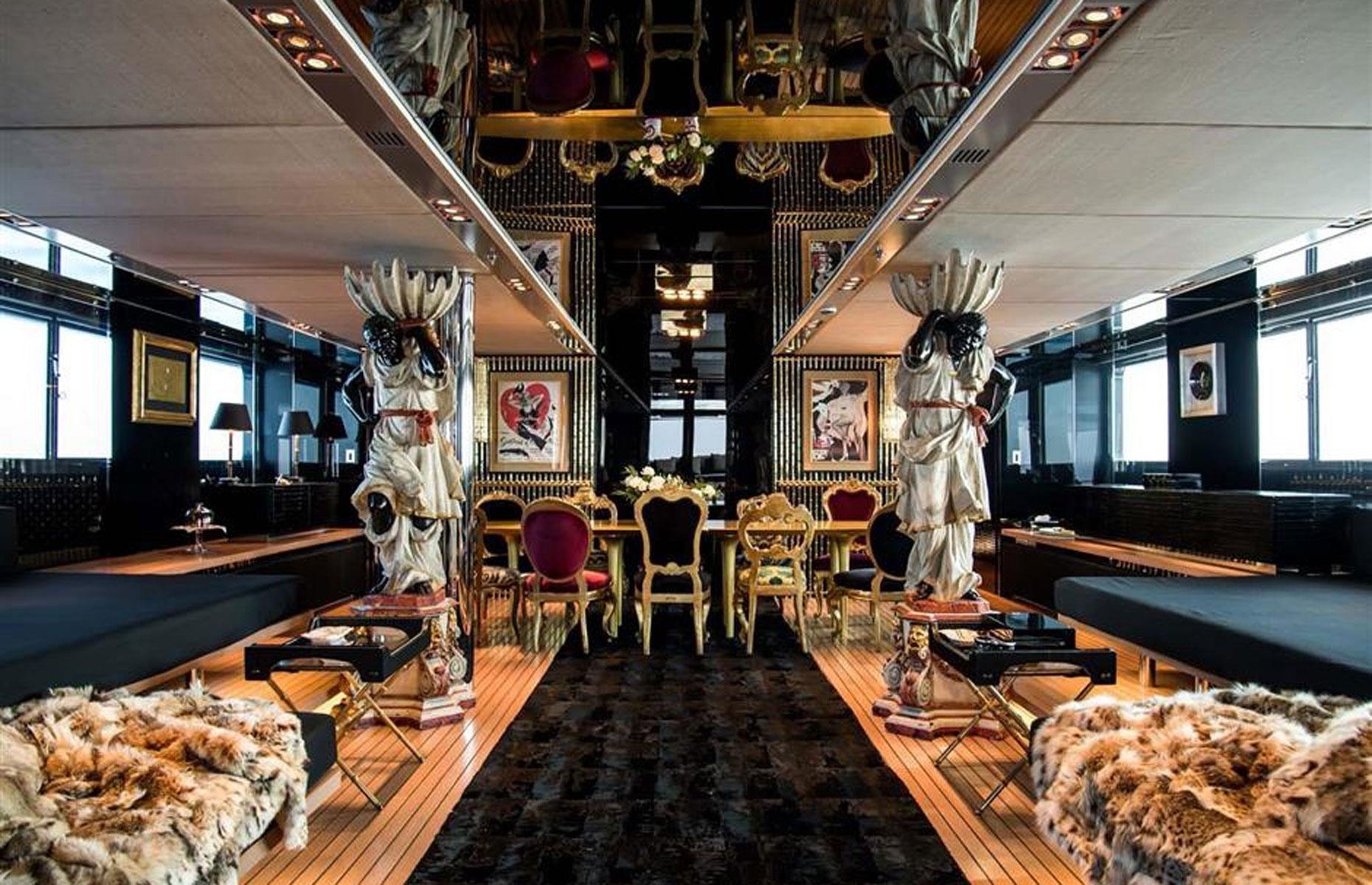 Stefano Gabbana's Regina d'Italia superyacht: $60 million (£48m)